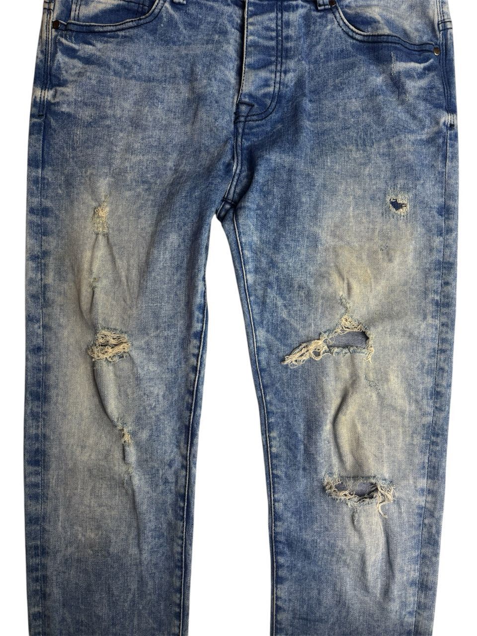 Other × Vintage Authentic D.co denim faded skinny fit Size US 32 / EU 48 - 2 Thumbnail