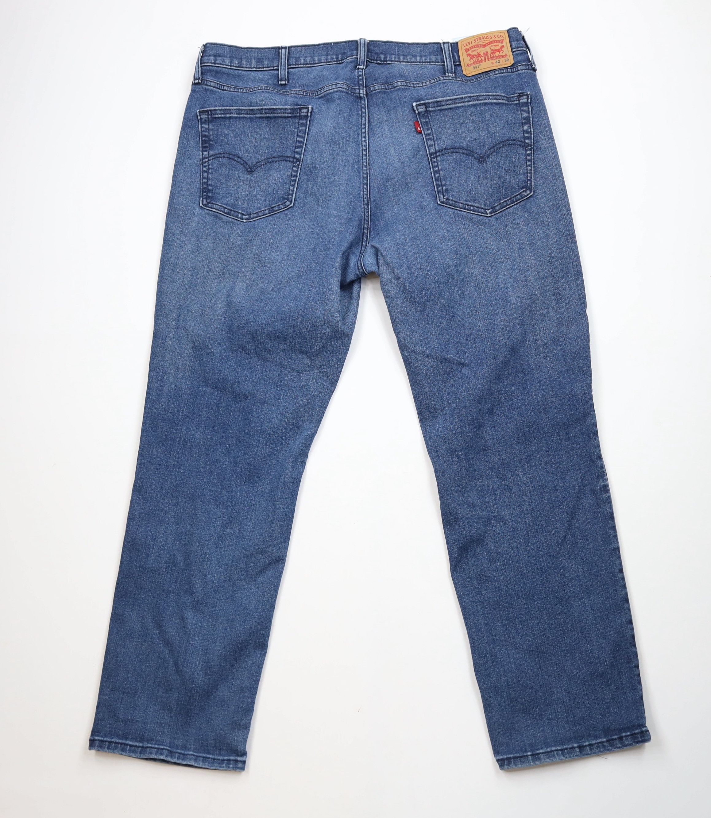 Levi's Vintage Y2K Levis 541 Stretch Athletic Fit Denim Jeans Blue Size US 42 / EU 58 - 11 Thumbnail