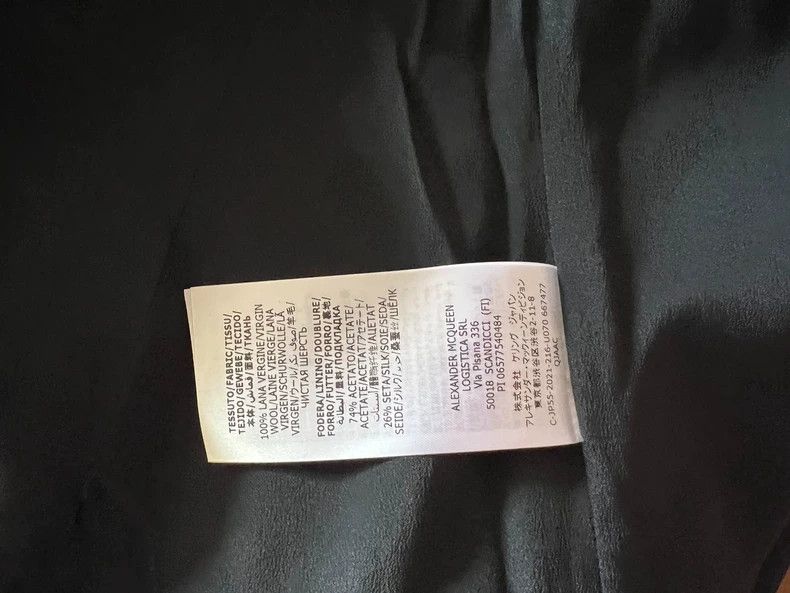 Alexander McQueen Alexander McQUEEN size 40 Irregular hem dress 2505-Nextarr Size M / US 6-8 / IT 42-44 - 9 Thumbnail