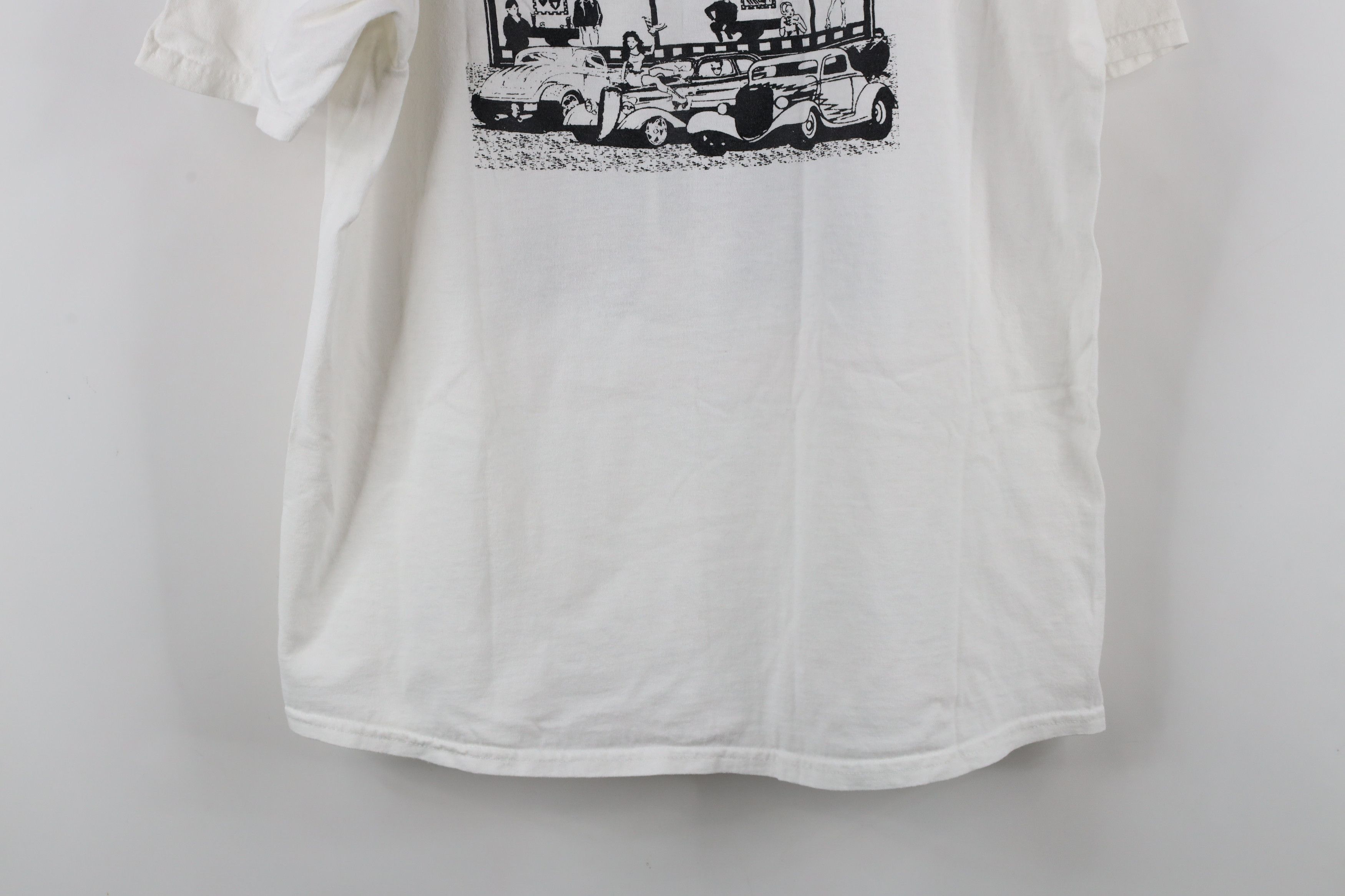 Vintage Vintage Y2K Muscle Cars Cruising Telegraph Detroit T-Shirt Size US XL / EU 56 / 4 - 11 Thumbnail