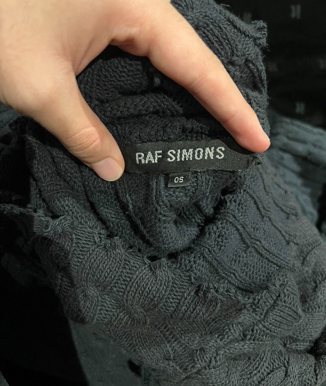 Raf Simons raf simons 02aw raf show model huge sweater Size US M / EU 48-50 / 2 - 5 Thumbnail