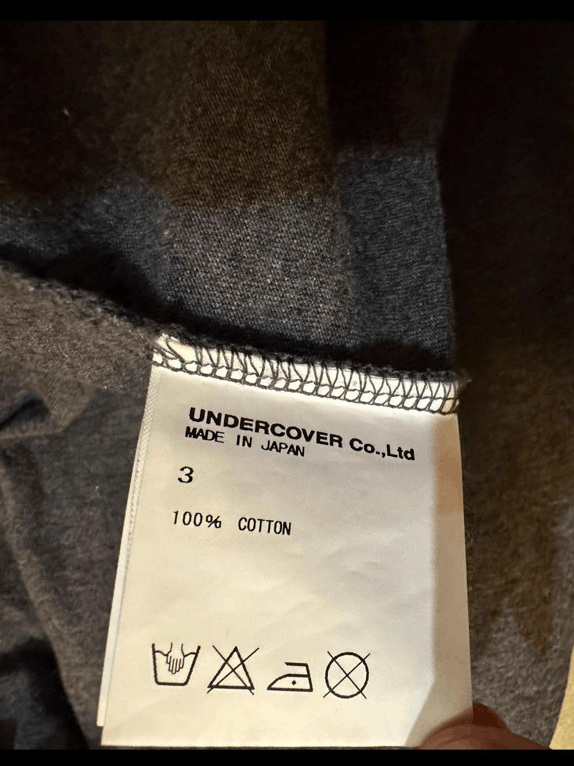 Undercover Undercover Sz 3 Undercover Logo Shield Tee-2506 Size US L / EU 52-54 / 3 - 4 Thumbnail