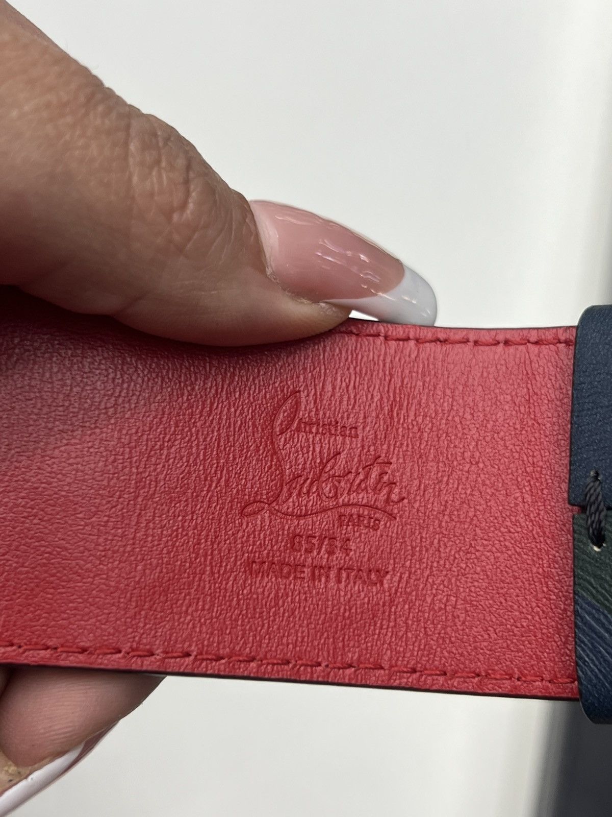 Christian Louboutin Christian Louboutin Spike Belt Size 28 - 6 Thumbnail