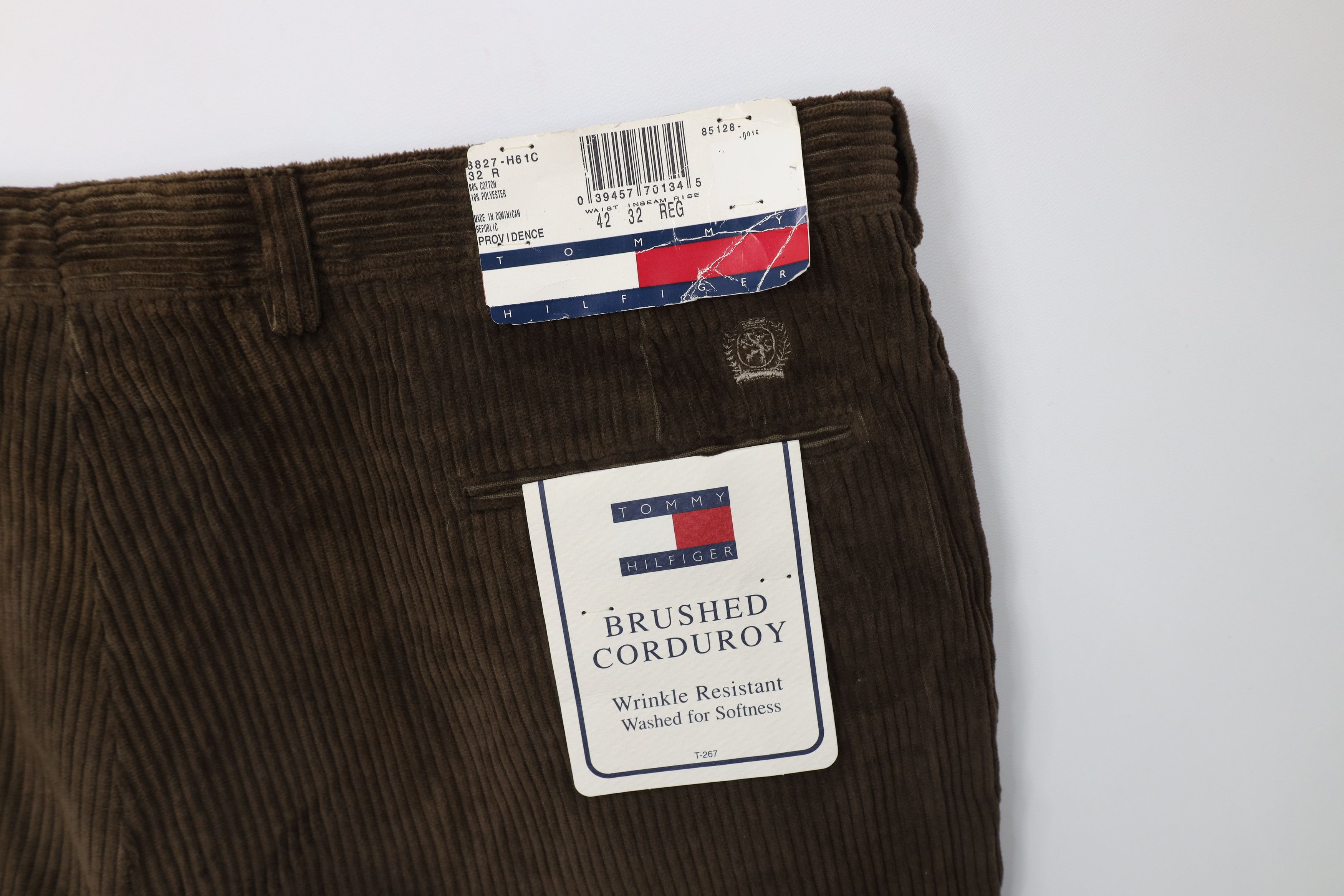 Tommy Hilfiger Deadstock Vintage 90s Tommy Hilfiger Corduroy Wide Leg Pants Size US 42 / EU 58 - 12 Thumbnail