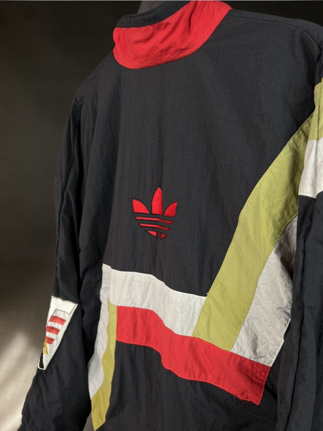 Adidas × Vintage Vintage Adidas Team Olympics Track Jacket Windbreaker Mens Size US M / EU 48-50 / 2 - 10 Thumbnail