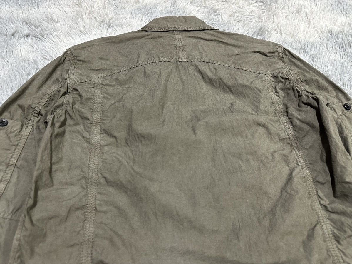 Issey Miyake 🔥Y2K Tete Homme Zipper Shirt Wrinkled Jacket Gimmick Pocket Size US M / EU 48-50 / 2 - 10 Thumbnail