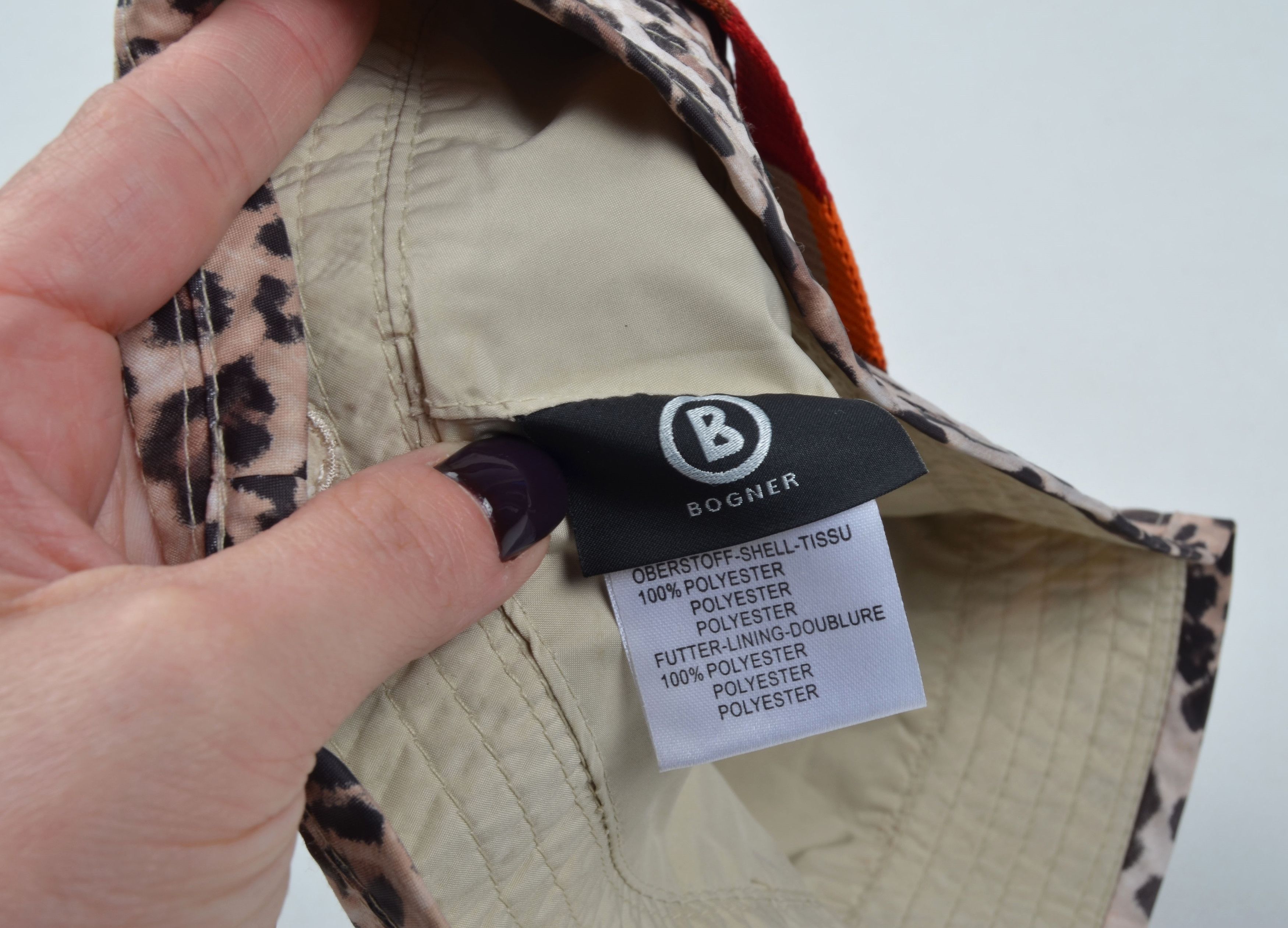 Bogner × Designer Bogner Leopard Glam Y2K Bucket Hat Size ONE SIZE - 5 Thumbnail