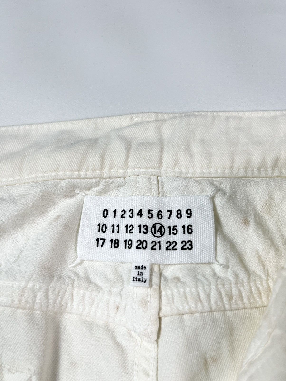 Maison Margiela MAISON MARGIELA CLASSIC STRAIGHT-LEG WHITE DENIM Size US 32 / EU 48 - 5 Thumbnail