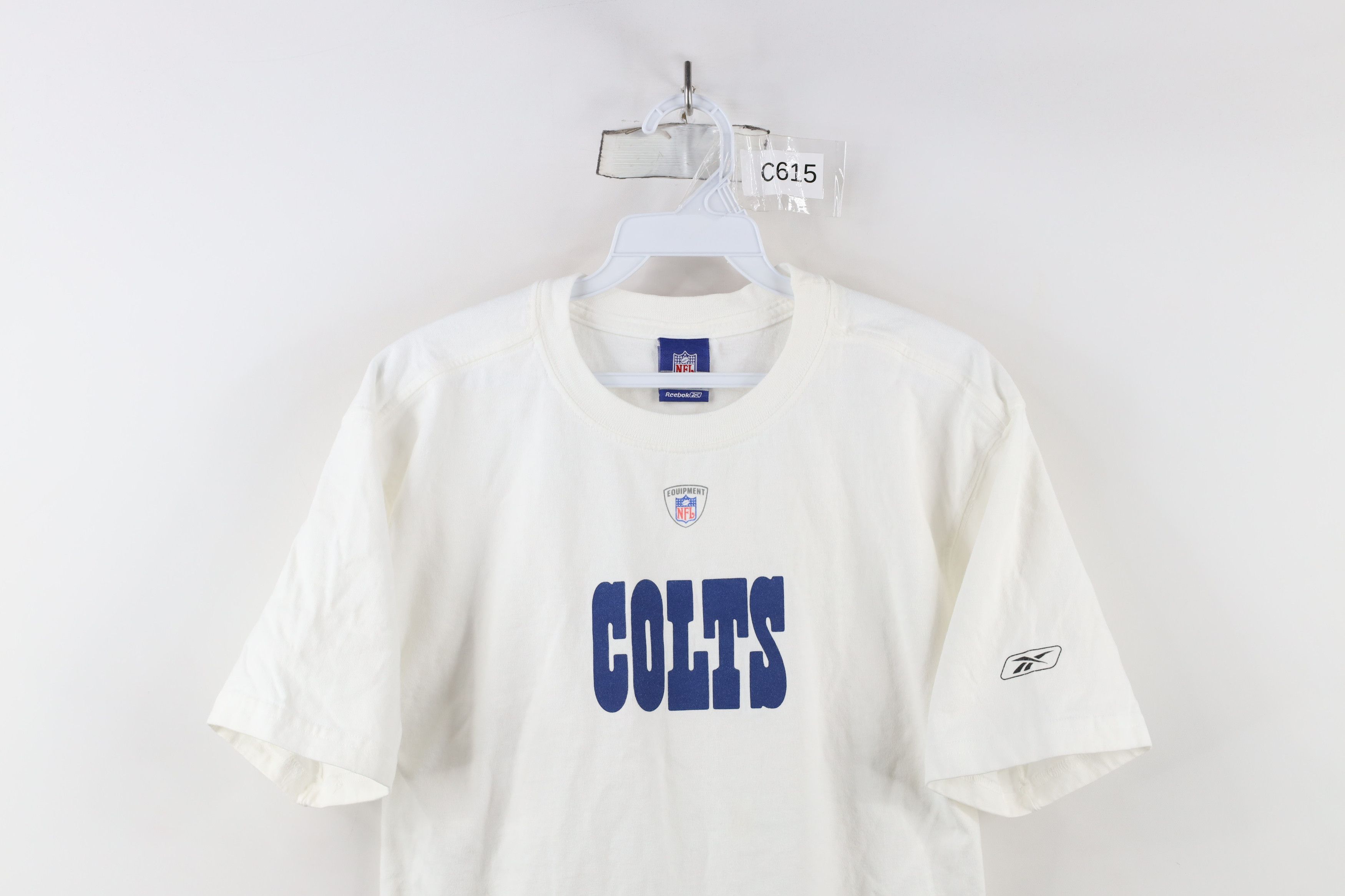 Reebok × Vintage Vintage Reebok Indianapolis Colts Football T-Shirt White Size US S / EU 44-46 / 1 - 2 Thumbnail