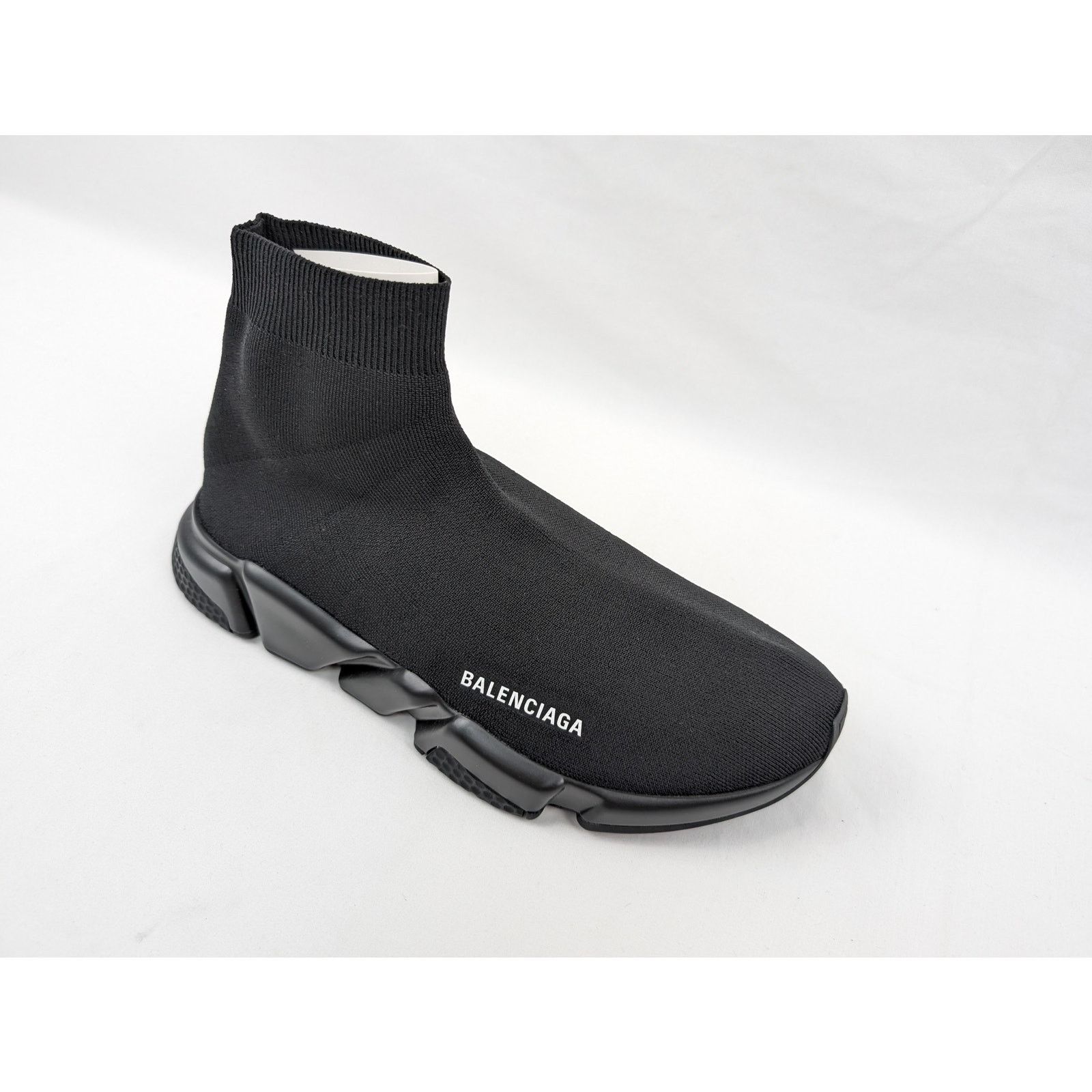 Balenciaga o1rshd1 New Rec.Knit Speed LT Sneakers in Black 45 Size US 12 / EU 45 - 2 Thumbnail