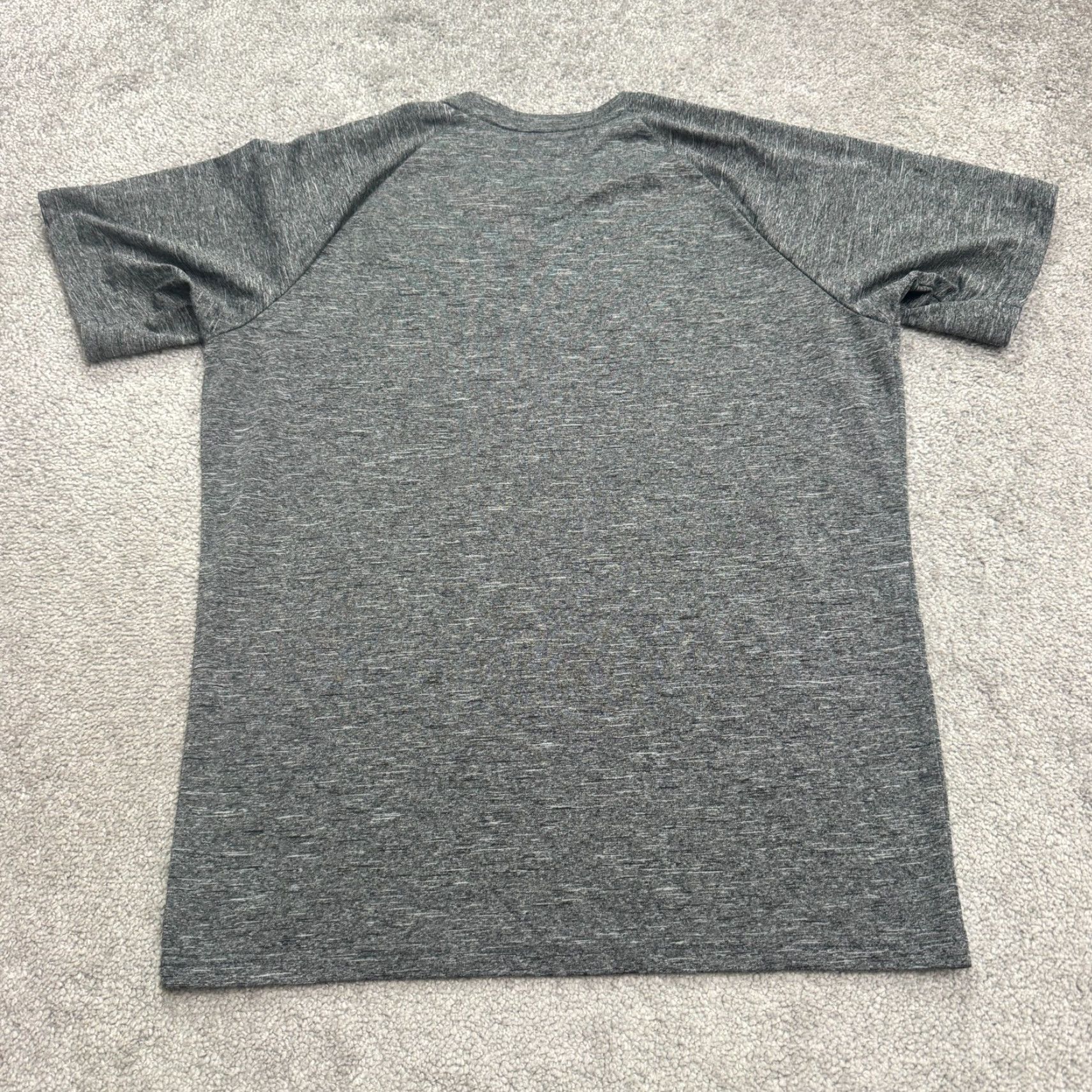 Nike Nike Dri-Fit Mens T-Shirt Shirt S Heather Gray UPF 40 Sun Protection Rash Guard Sports Aquatic Athletic Activewear Size US S / EU 44-46 / 1 - 2 Thumbnail