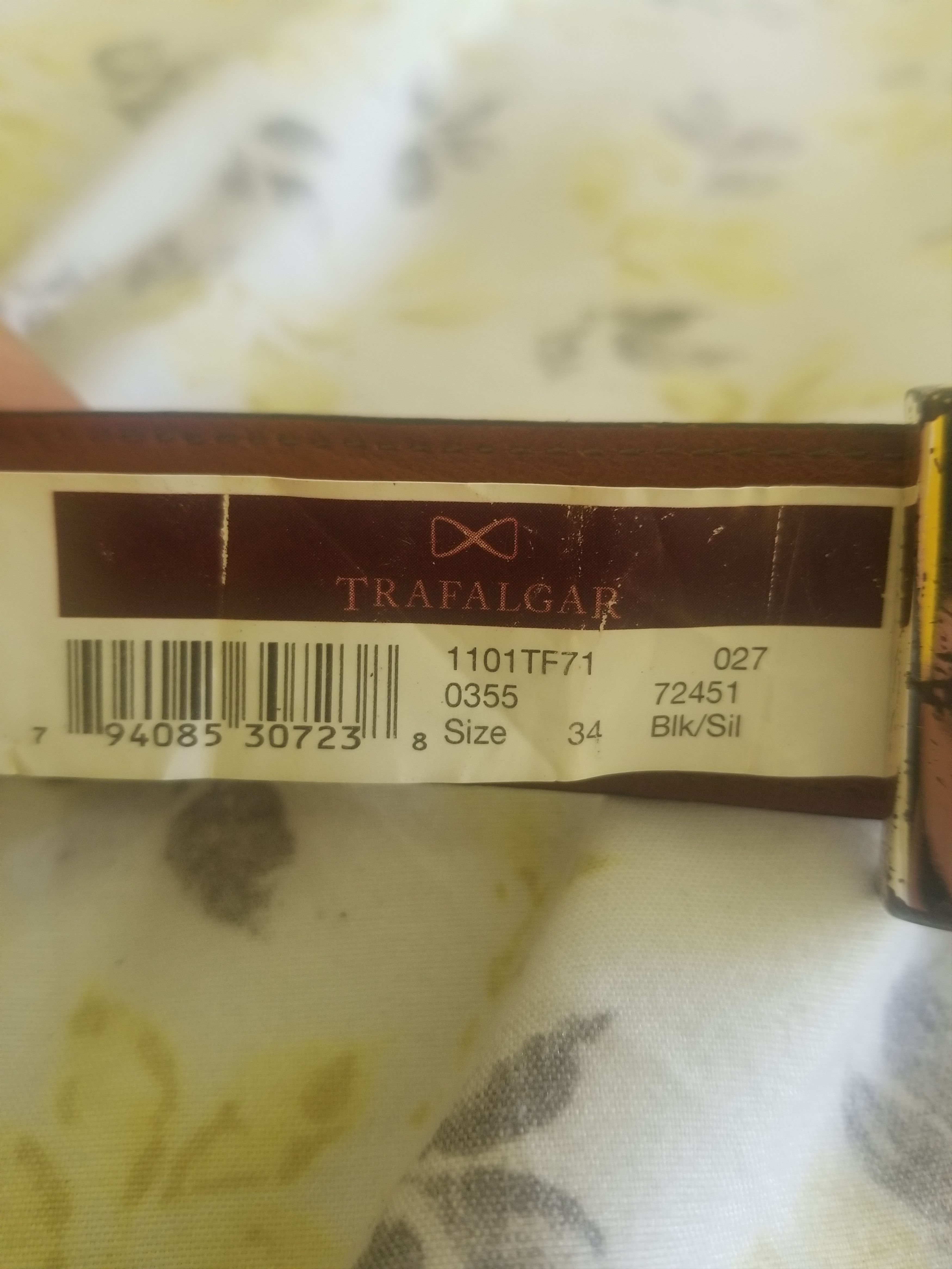 Trafalgar Belt Size 34 - 3 Thumbnail