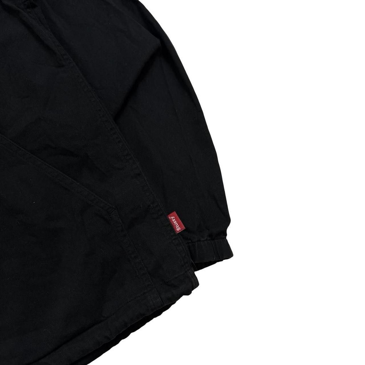 Stussy Vintage Stussy Black Cotton Jacket - Small Size US S / EU 44-46 / 1 - 3 Thumbnail