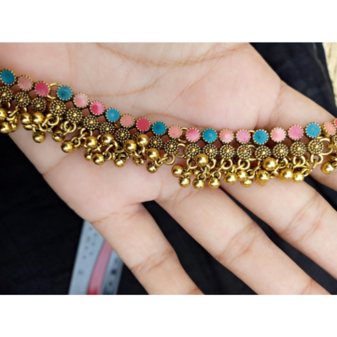 Other Retro Gold Color Metal Bracelet Size ONE SIZE - 3 Thumbnail