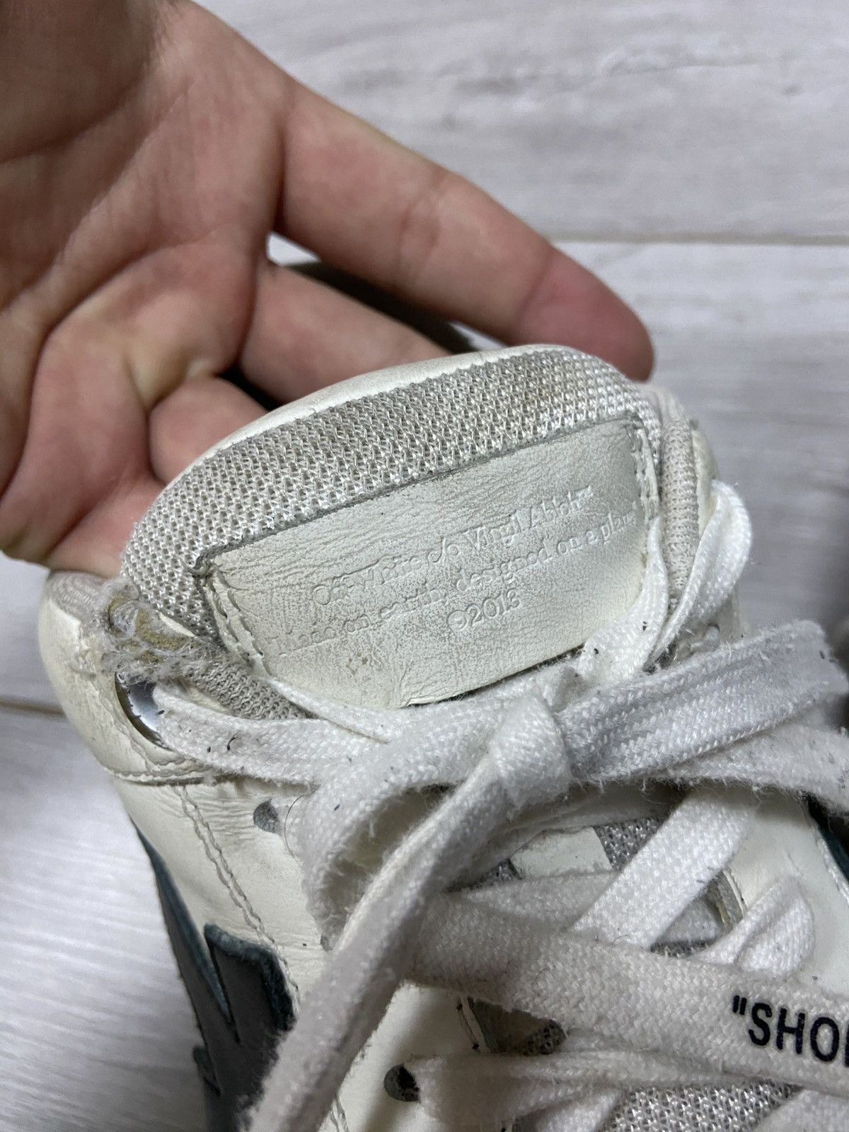 Off-White OFF WHITE Office leather Sneakers White arrow Size US 10 / EU 43 - 14 Thumbnail