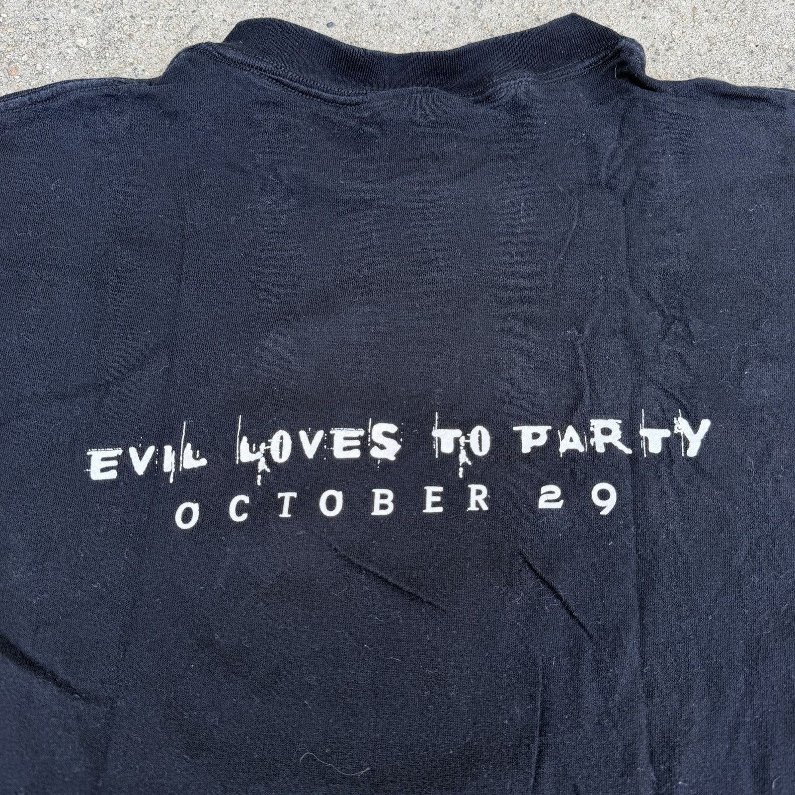 Vintage Vintage 1999 House of the Haunted Hill Movie Promo Tee Size US XL / EU 56 / 4 - 2 Thumbnail