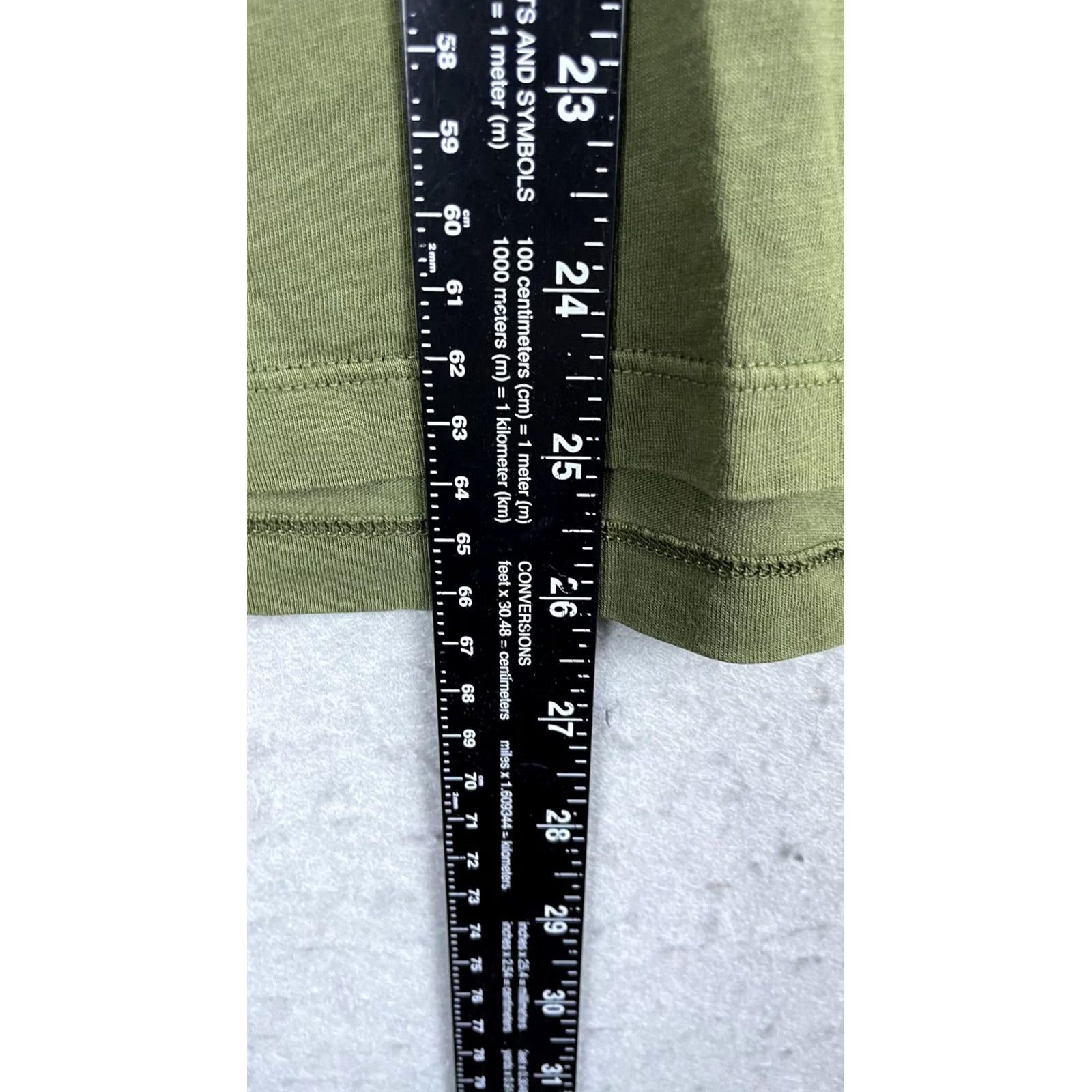 Eddie Bauer Eddie Bauer Womens Medium Green Polo Shirt Cotton Pleated Collar Button Front Size M / US 6-8 / IT 42-44 - 4 Thumbnail