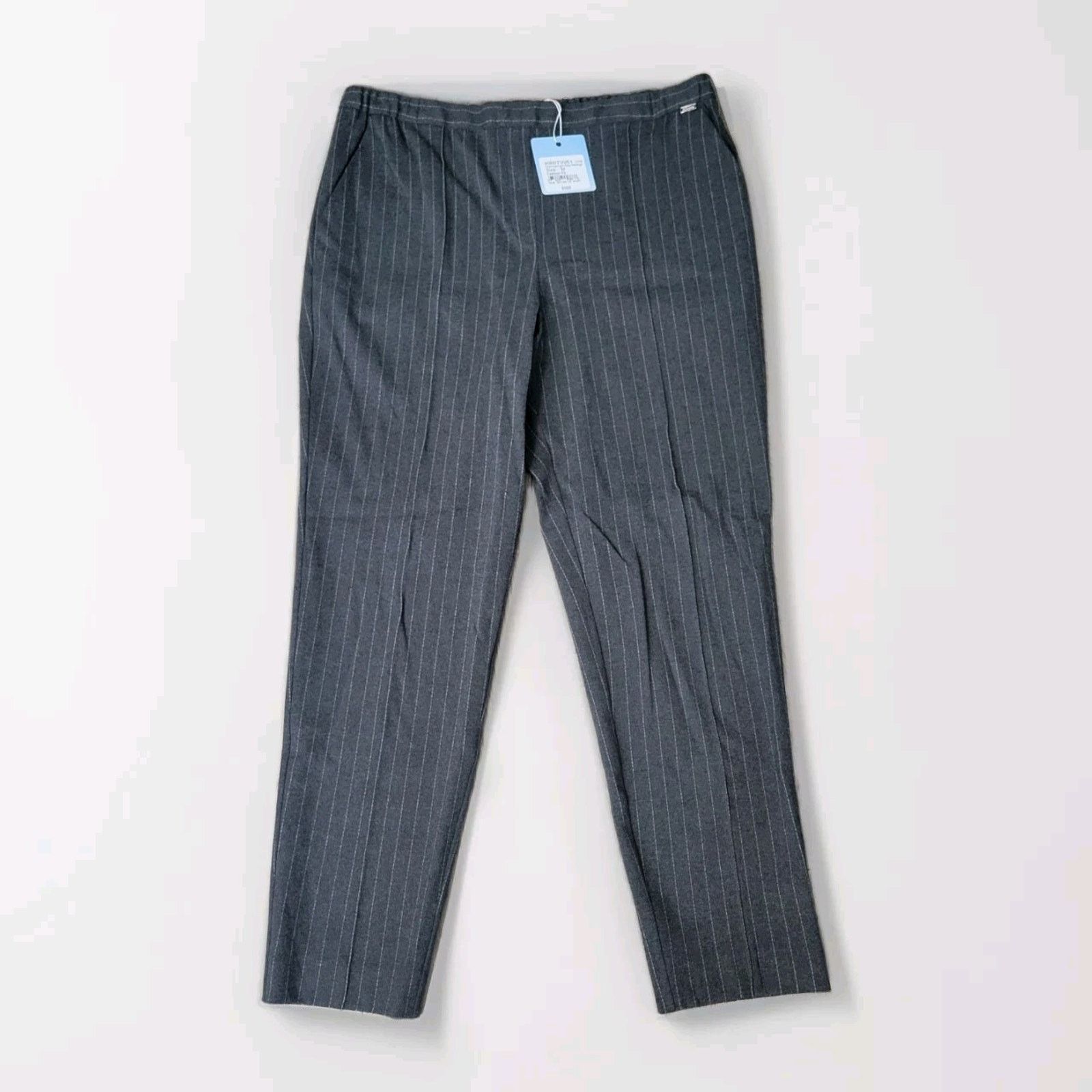 St. John ST John Sport Pants Sz M Gray Melange Stretch MSRP $395 Size 32" / US 10 / IT 46 - 11 Thumbnail