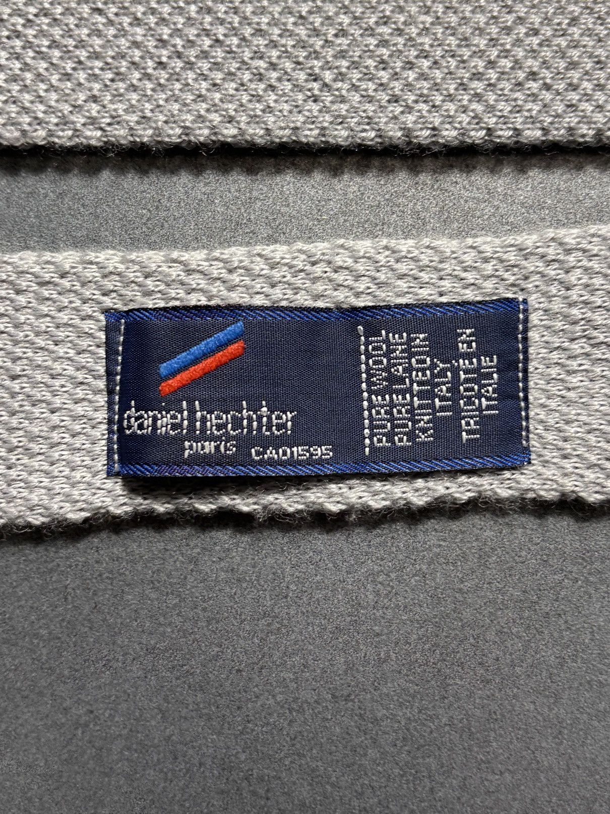 Daniel Hechter Vintage Daniel Hechter Necktie Straight Bar Flat Top Knit Ti Size ONE SIZE - 4 Thumbnail