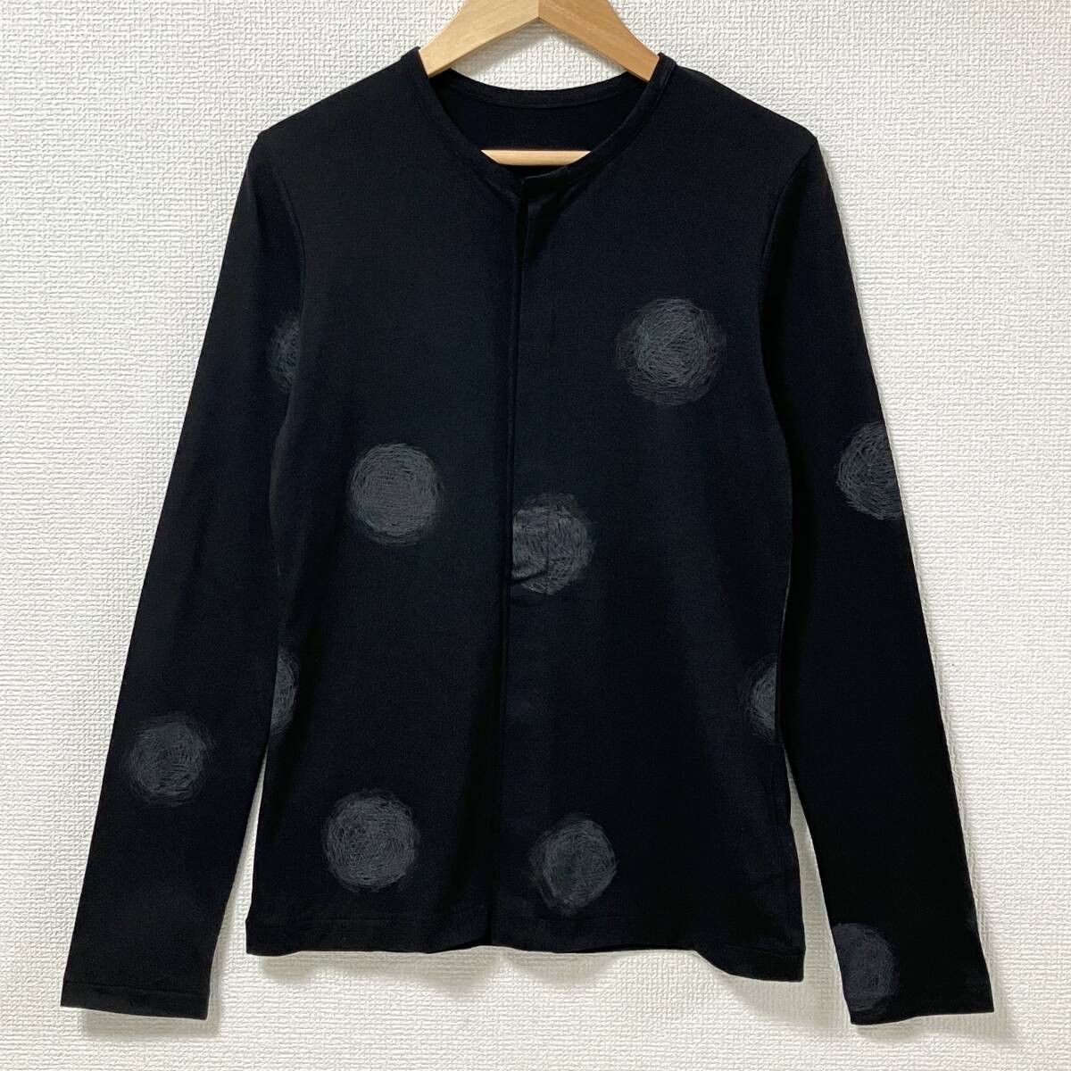 Yohji Yamamoto Yohji Yamamoto Noir Dot Cardigan Size S / US 4 / IT 40 - 1 Thumbnail