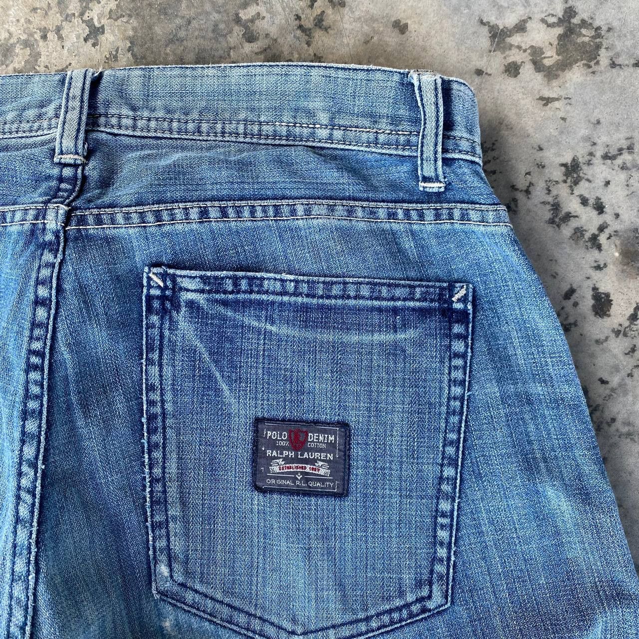 Polo Ralph Lauren × RRL Ralph Lauren VINTAGE POLO RALPH LAUREN DOUBLE KNEE CARPENTER DISTRESSED Size US 28 / EU 44 - 5 Thumbnail
