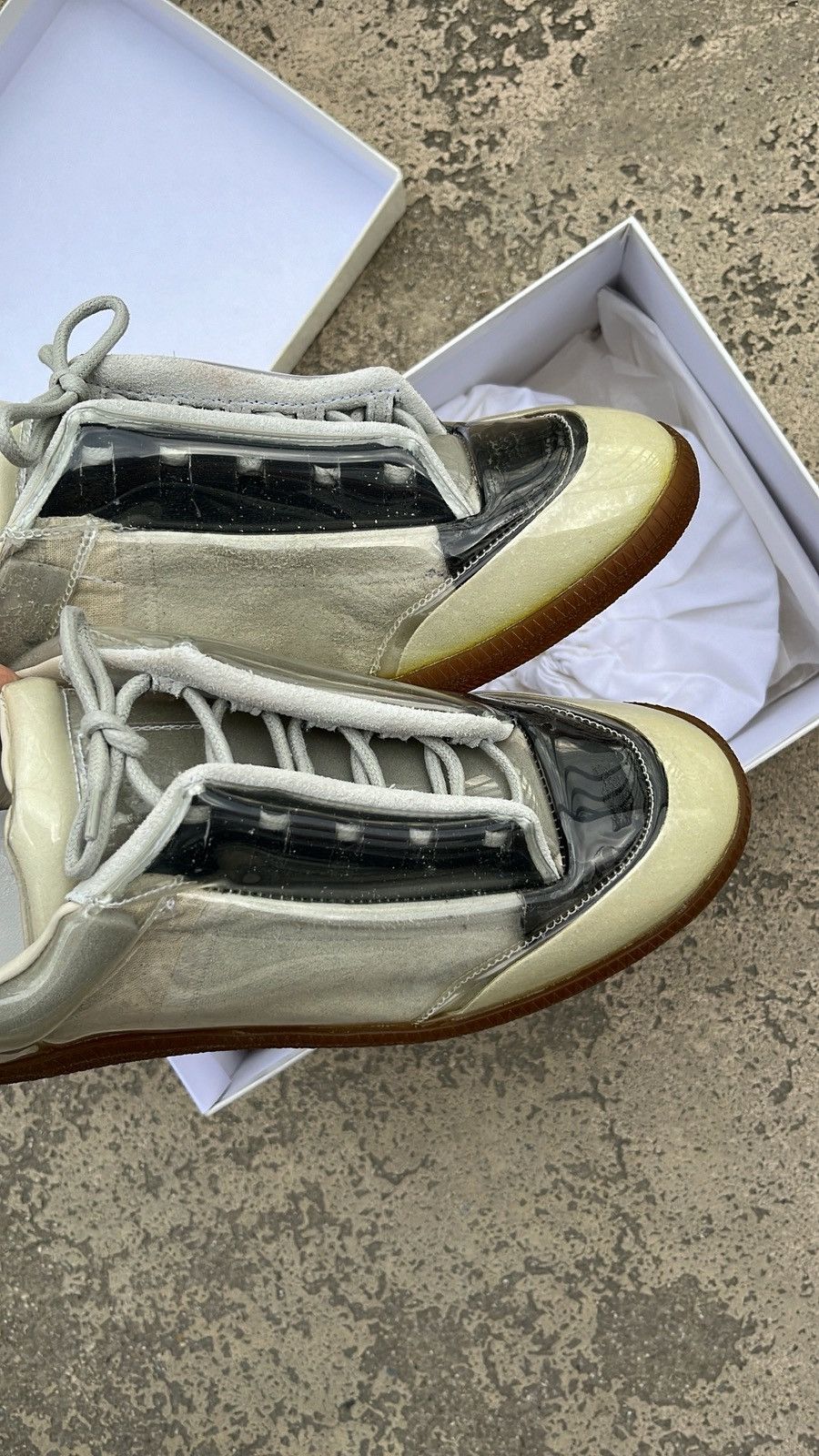 Maison Margiela Maison Margiela Future Low Pvc Laminated Size US 8 / EU 41 - 4 Thumbnail