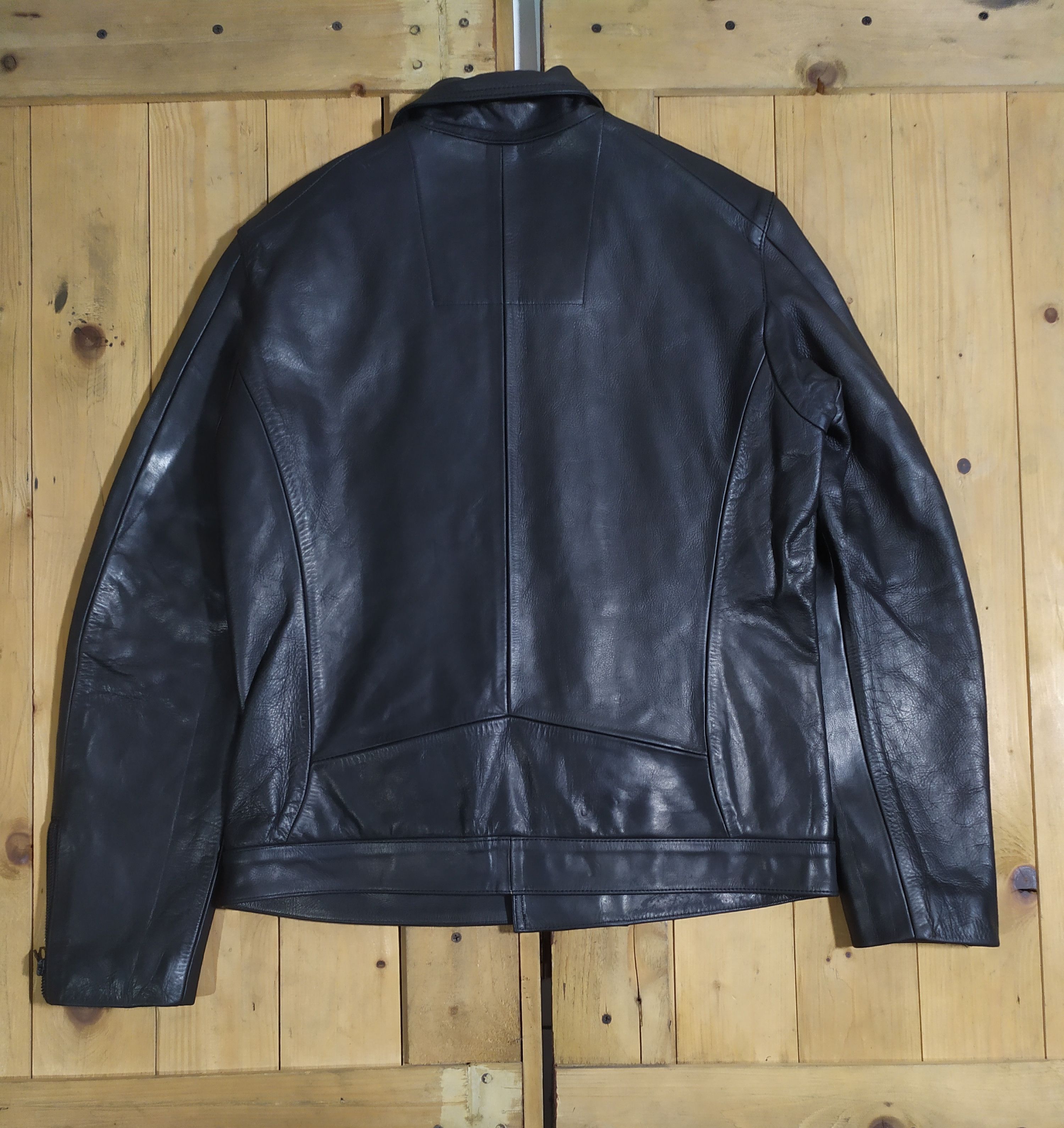 Japanese Brand × Nonnative NONNATIVE DOUBLE RIDER KIP CAFECTO LEATHER JACKET Size US M / EU 48-50 / 2 - 12 Thumbnail