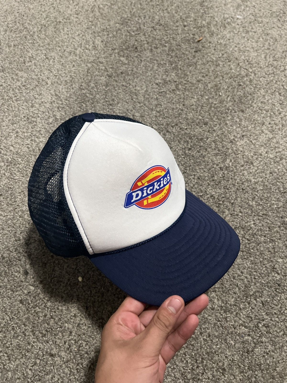 Dickies × Vintage Vintage Dickies Big Logo Trucker Hat Size ONE SIZE - 1 Thumbnail