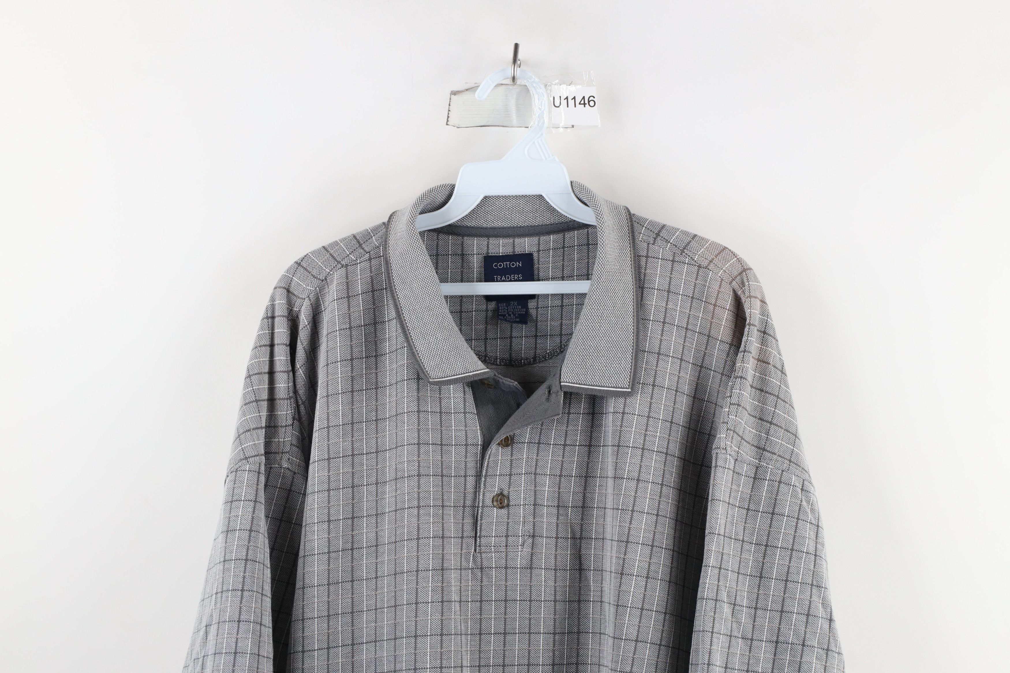 Vintage Vintage 90s Streetwear Short Sleeve Collared Shirt Plaid Size US XXL / EU 58 / 5 - 2 Thumbnail