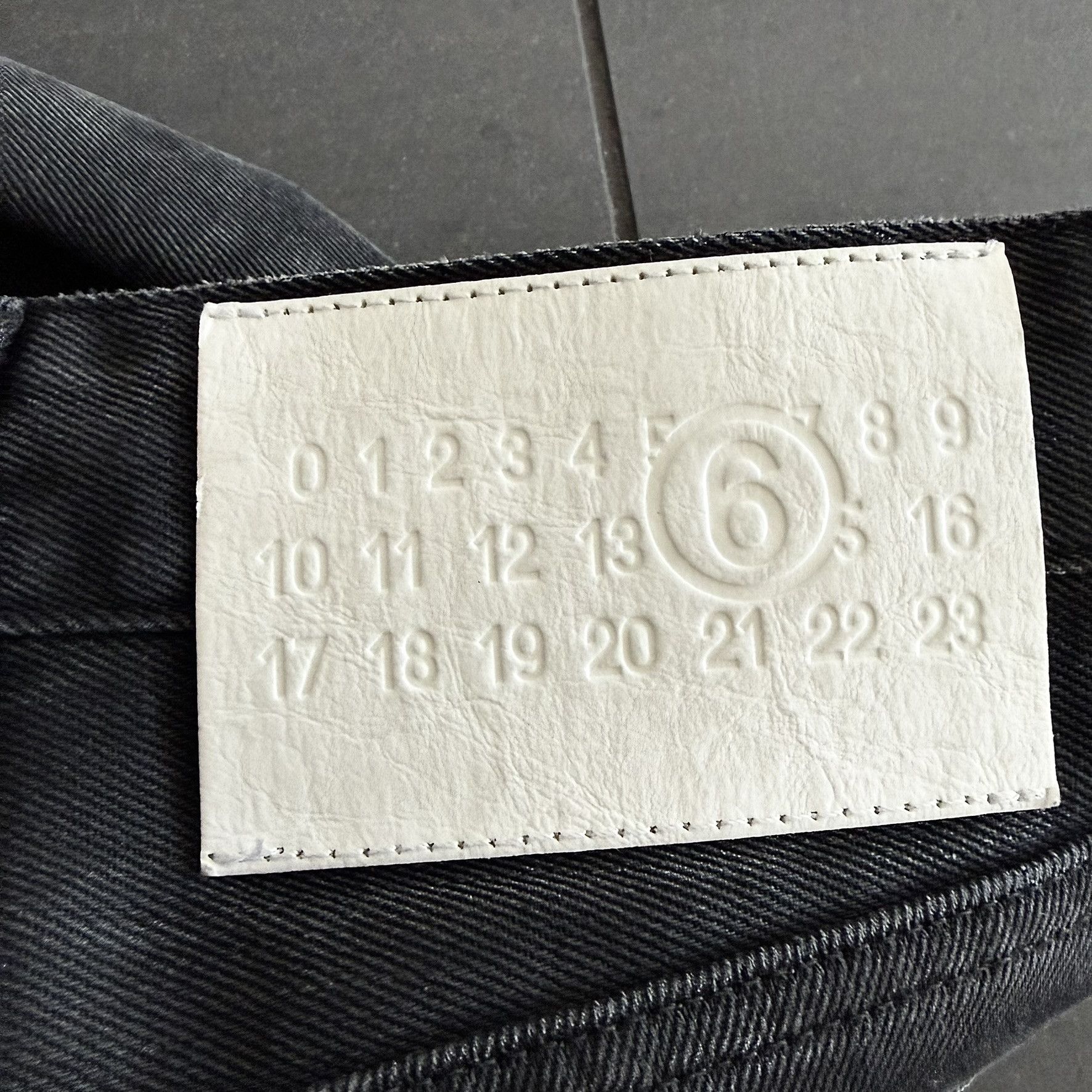 Maison Margiela MM6 Faded Washed Flared Denim Jeans Size US 30 / EU 46 - 10 Thumbnail