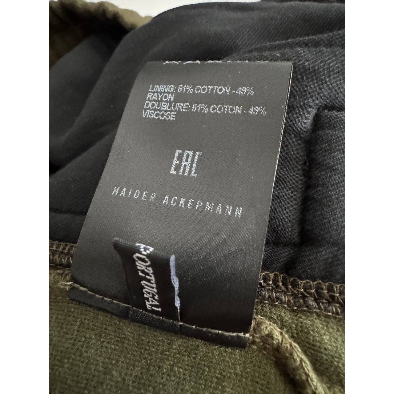 Haider Ackermann NWT Haider Ackermann Velvet Jogging Tape Pants Size US 36 / EU 52 - 8 Thumbnail