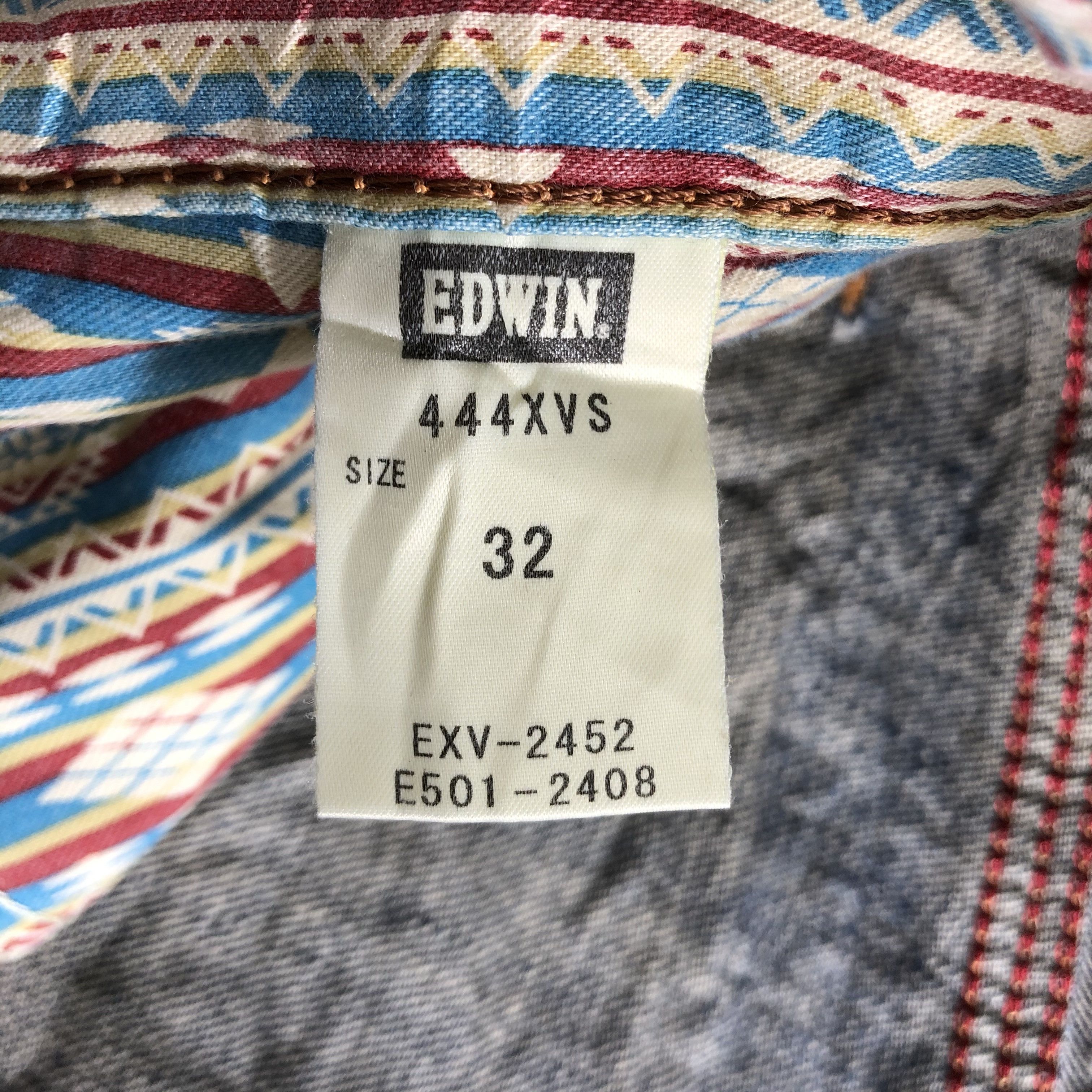 Edwin Edwin XV Jeans Faded Blue Denim KJ3135 Size US 32 / EU 48 - 9 Thumbnail