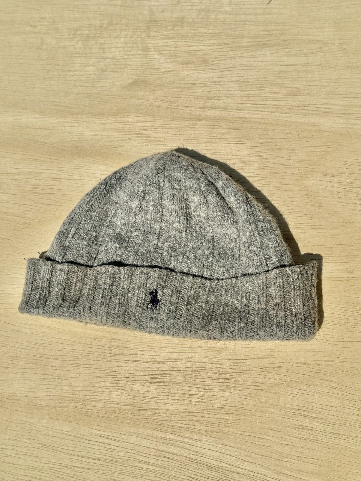 Polo Ralph Lauren Polo Ralph Lauren Lambs Wool Vintage Beanie Knit Hat Size ONE SIZE - 1 Thumbnail