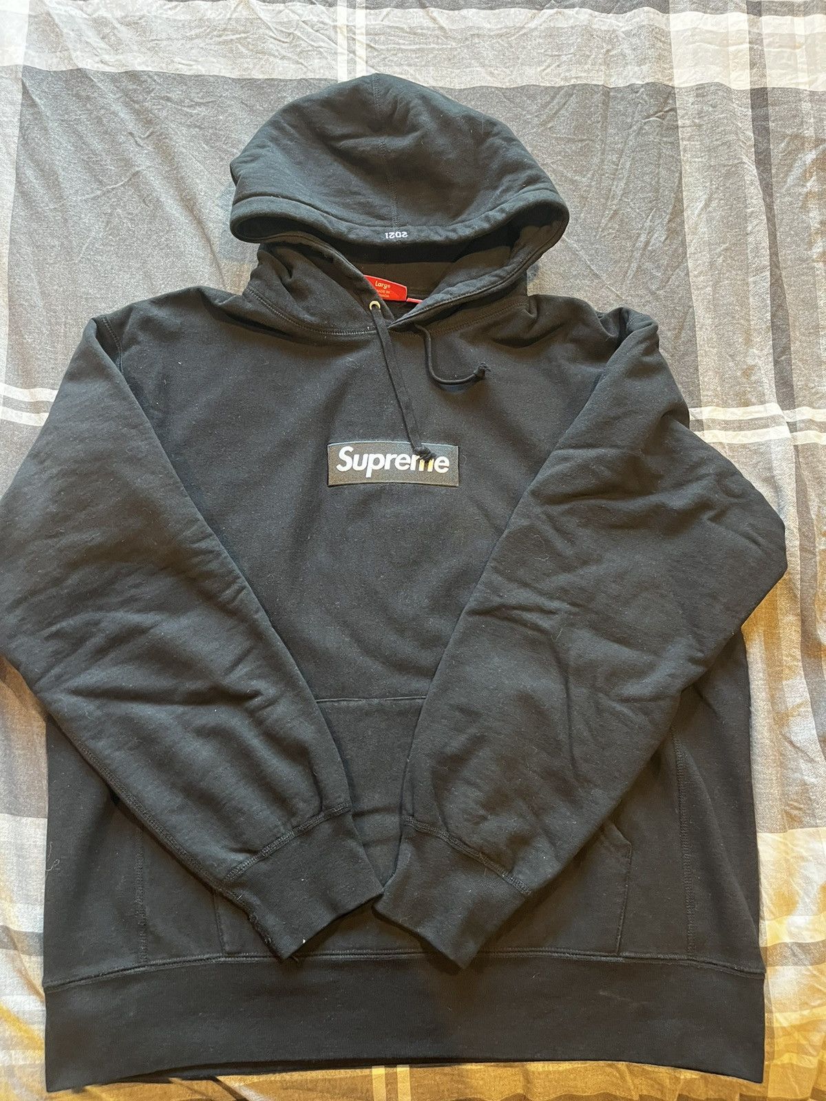 Supreme Supreme Box Logo Hooded Sweatshirt (FW 21) Size US L / EU 52-54 / 3 - 2 Thumbnail