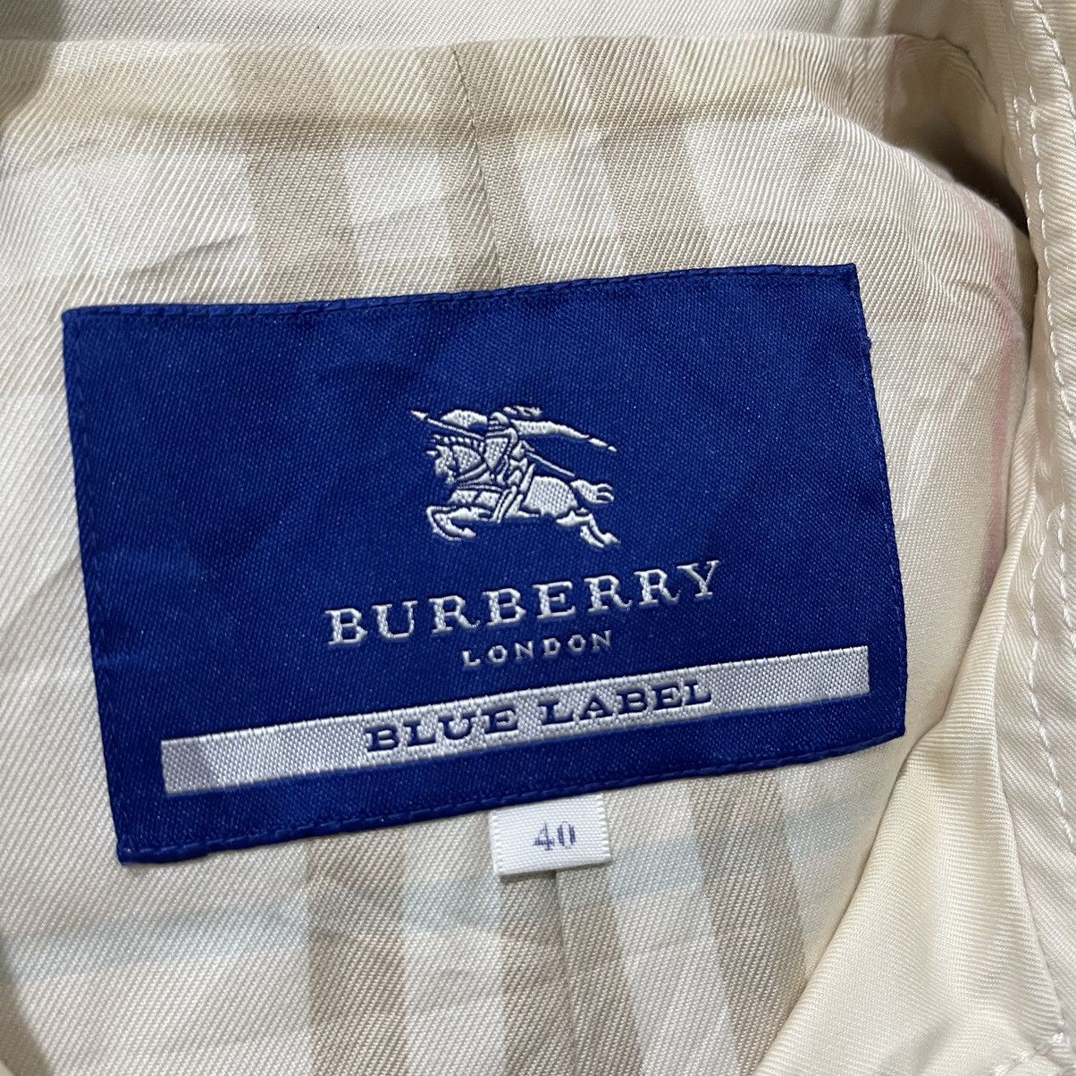 Burberry × Burberry Prorsum × Designer Burberry Blue Label Trench Coat Size S / US 4 / IT 40 - 19 Thumbnail