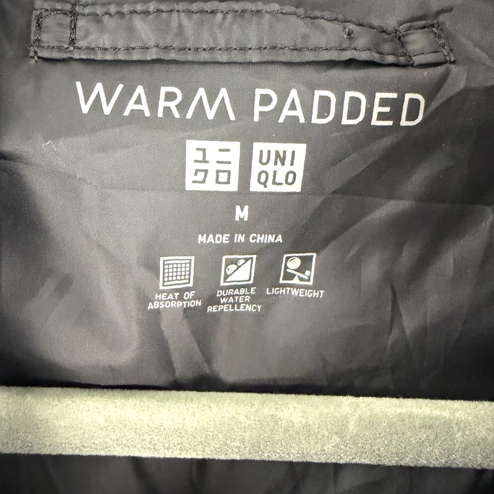 Uniqlo Uniqlo Heattech Warm Padded Jacket Mens Medium Matte Black Quilted Snap Button Jacket Size US M / EU 48-50 / 2 - 7 Thumbnail