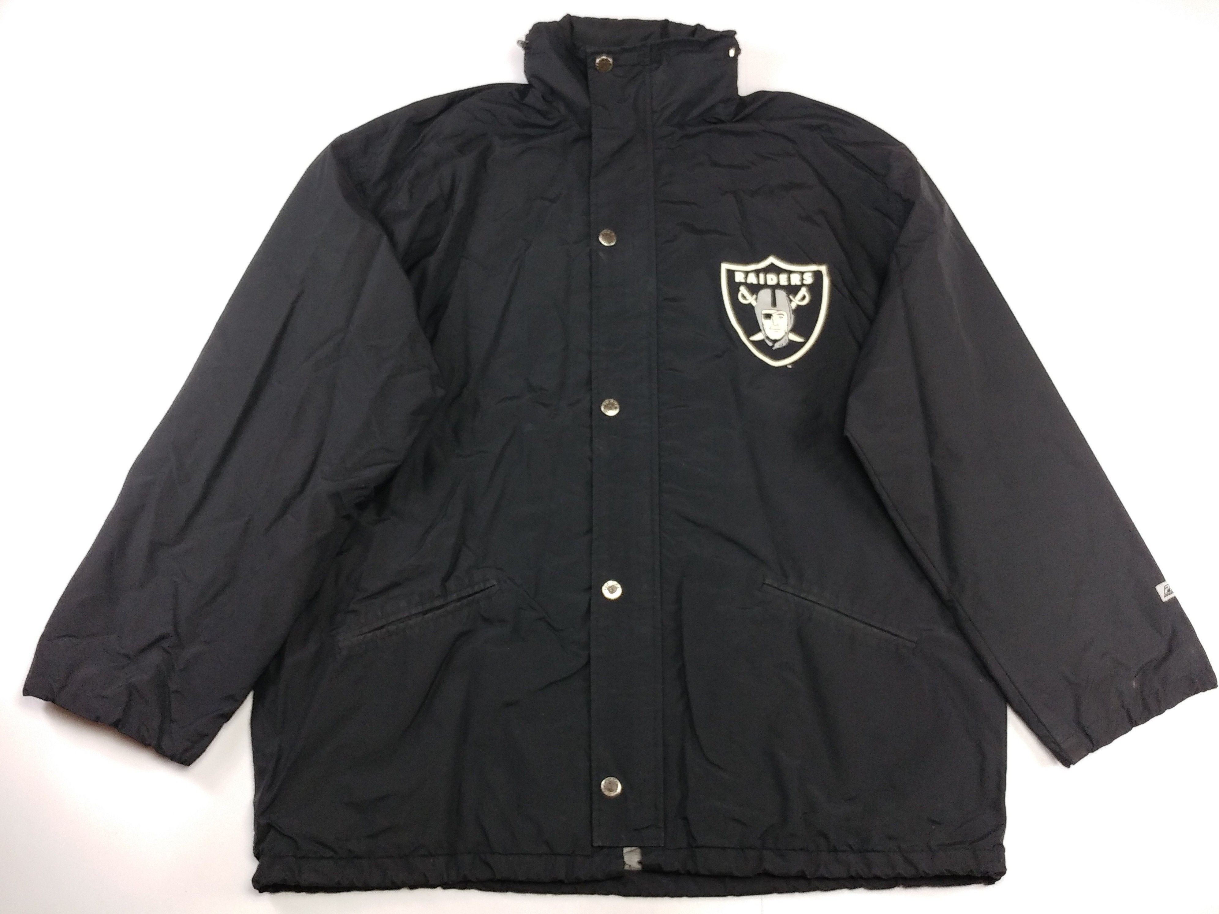 NFL Los Angeles Raiders jacket, 1994 Pro One, vintage Oakland XL Size US XL / EU 56 / 4 - 2 Thumbnail