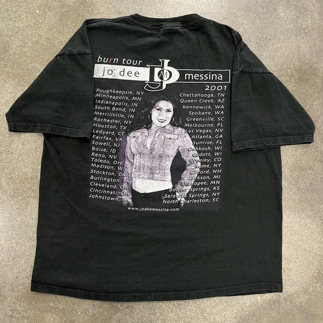 Vintage 2001 Jodee Messina Singer Graphic T shirt Size M / US 6-8 / IT 42-44 - 2 Thumbnail