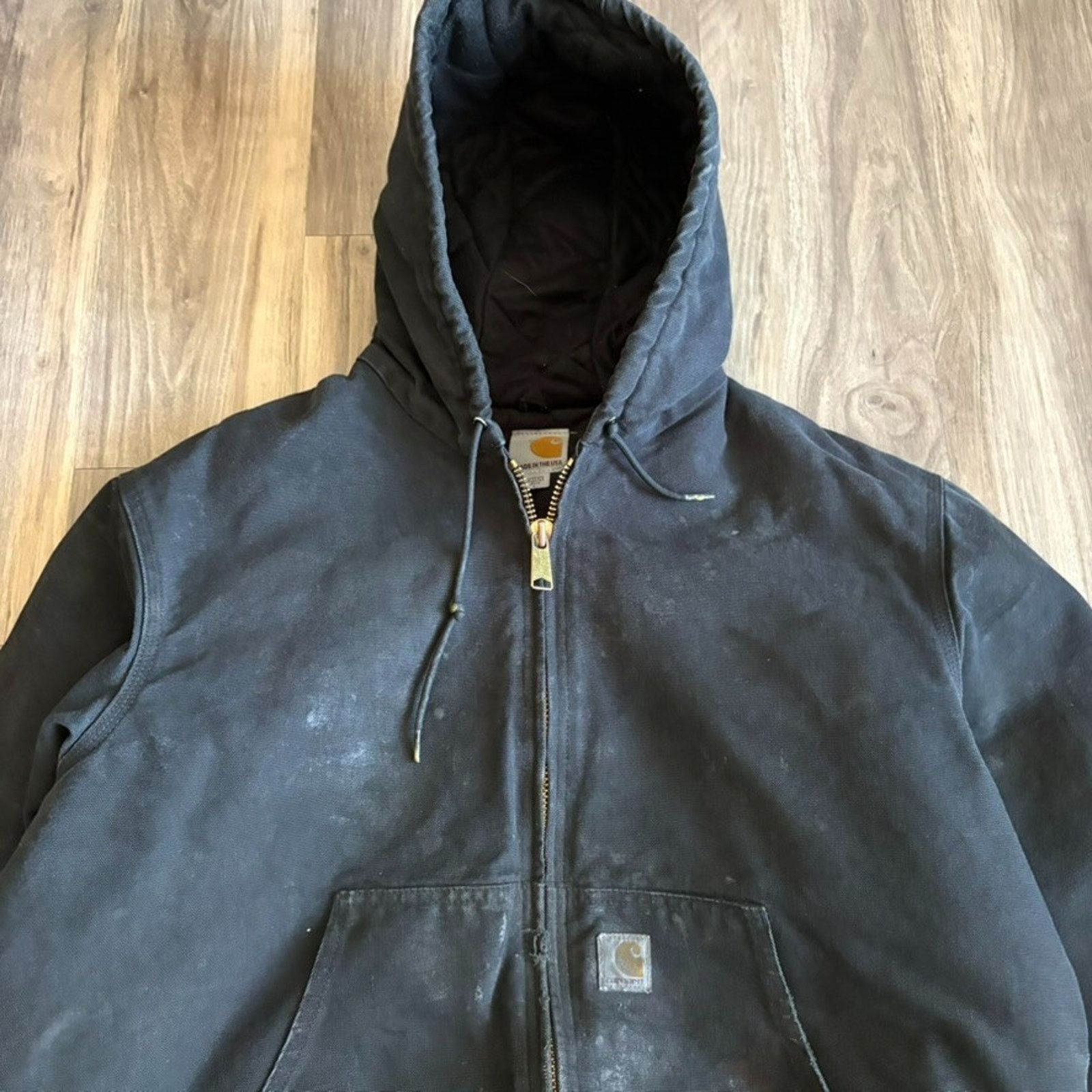 Carhartt × Vintage Vintage Carhartt J140 Canvas Jacket Men’s Size L Black Size US L / EU 52-54 / 3 - 9 Thumbnail