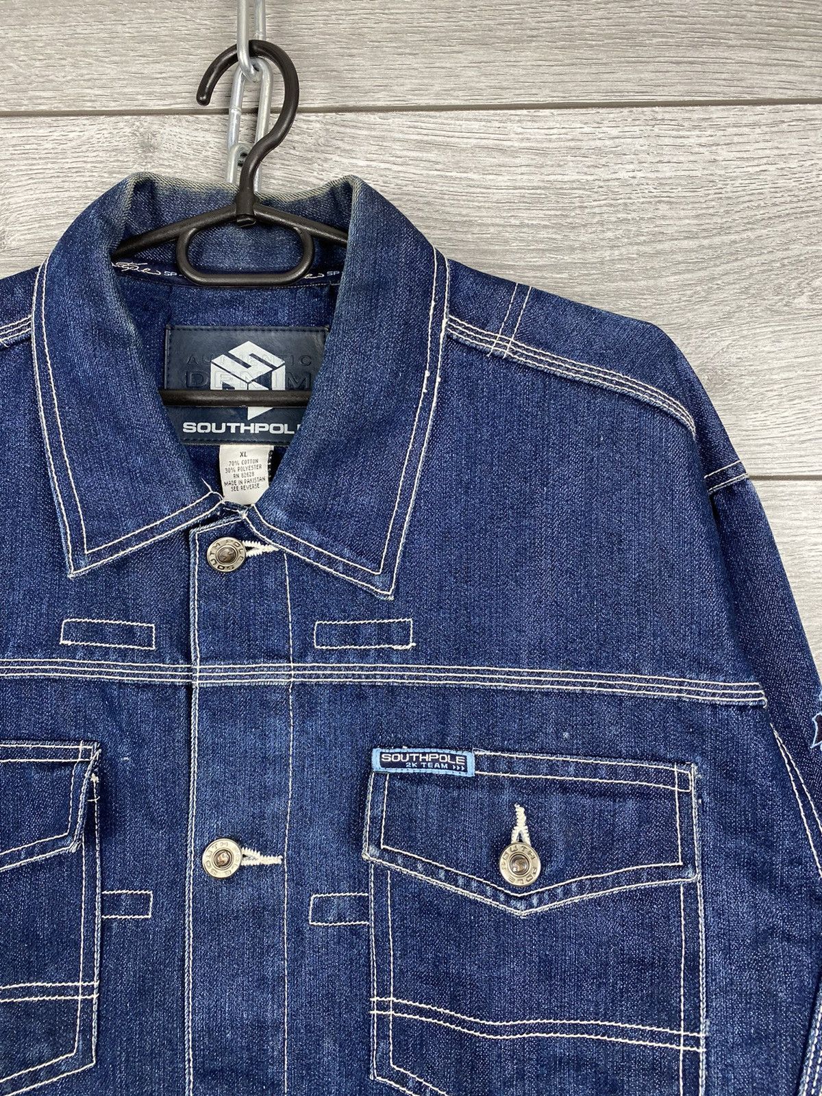 Southpole Vintage Southpole Denim Jacket Size US XL / EU 56 / 4 - 4 Thumbnail
