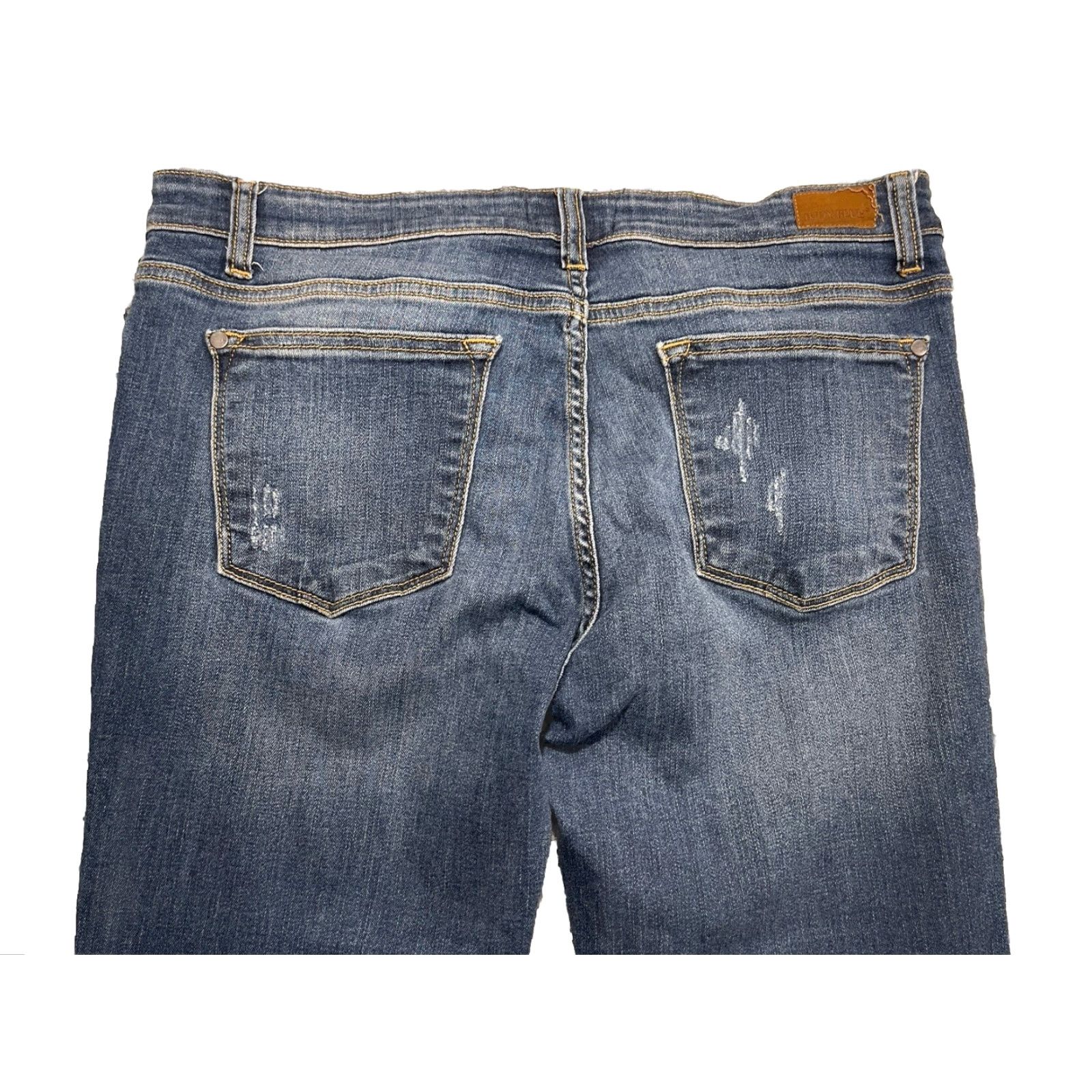 Vintage Judy Blue Relaxed Fit Jeans Distressed Blue Womens 15/32 Size 24" / US 00 / IT 34 - 6 Thumbnail