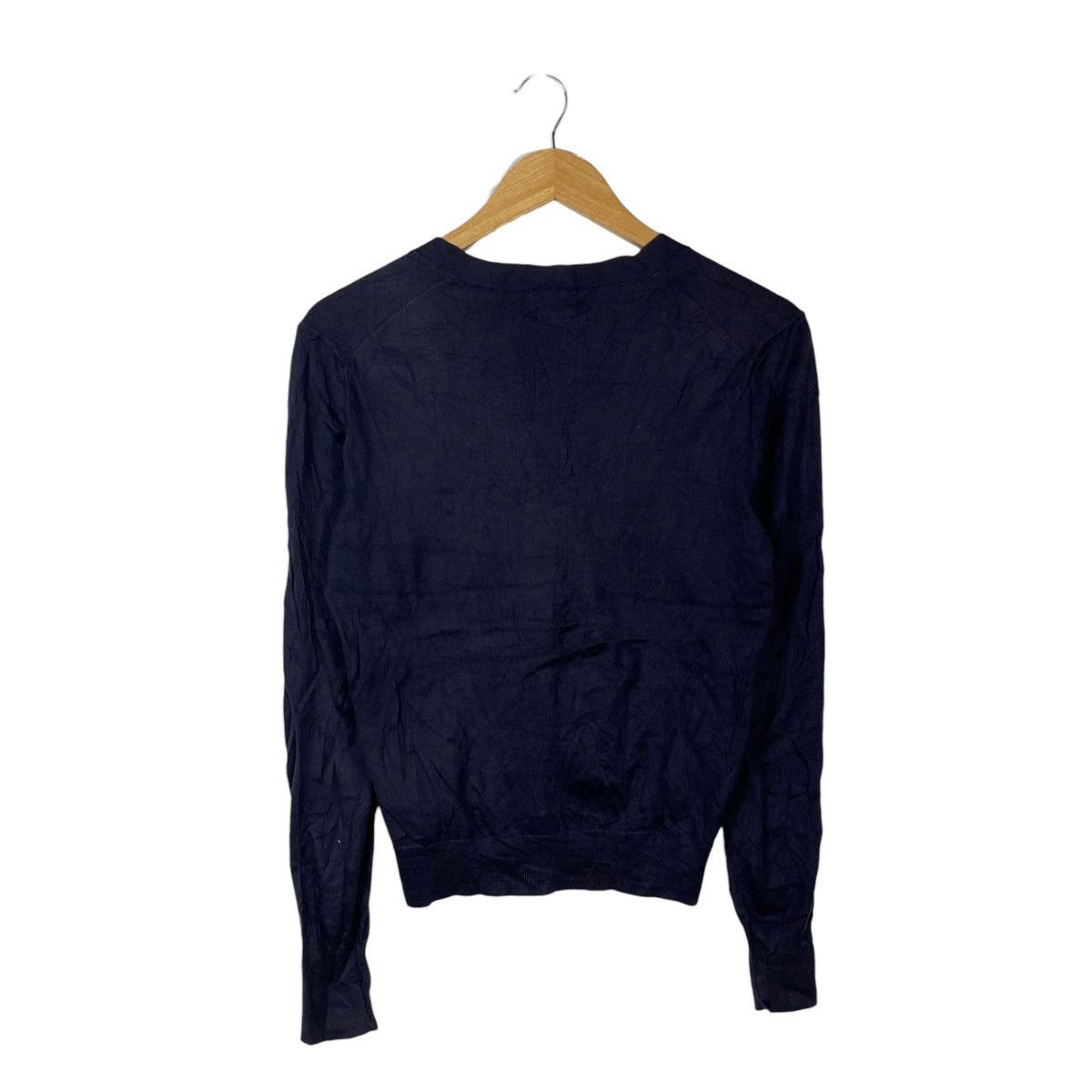 Polo Ralph Lauren Polo Ralph Lauren Pima Cotton Cardigan Navy Pony Logo Size S / US 4 / IT 40 - 4 Thumbnail