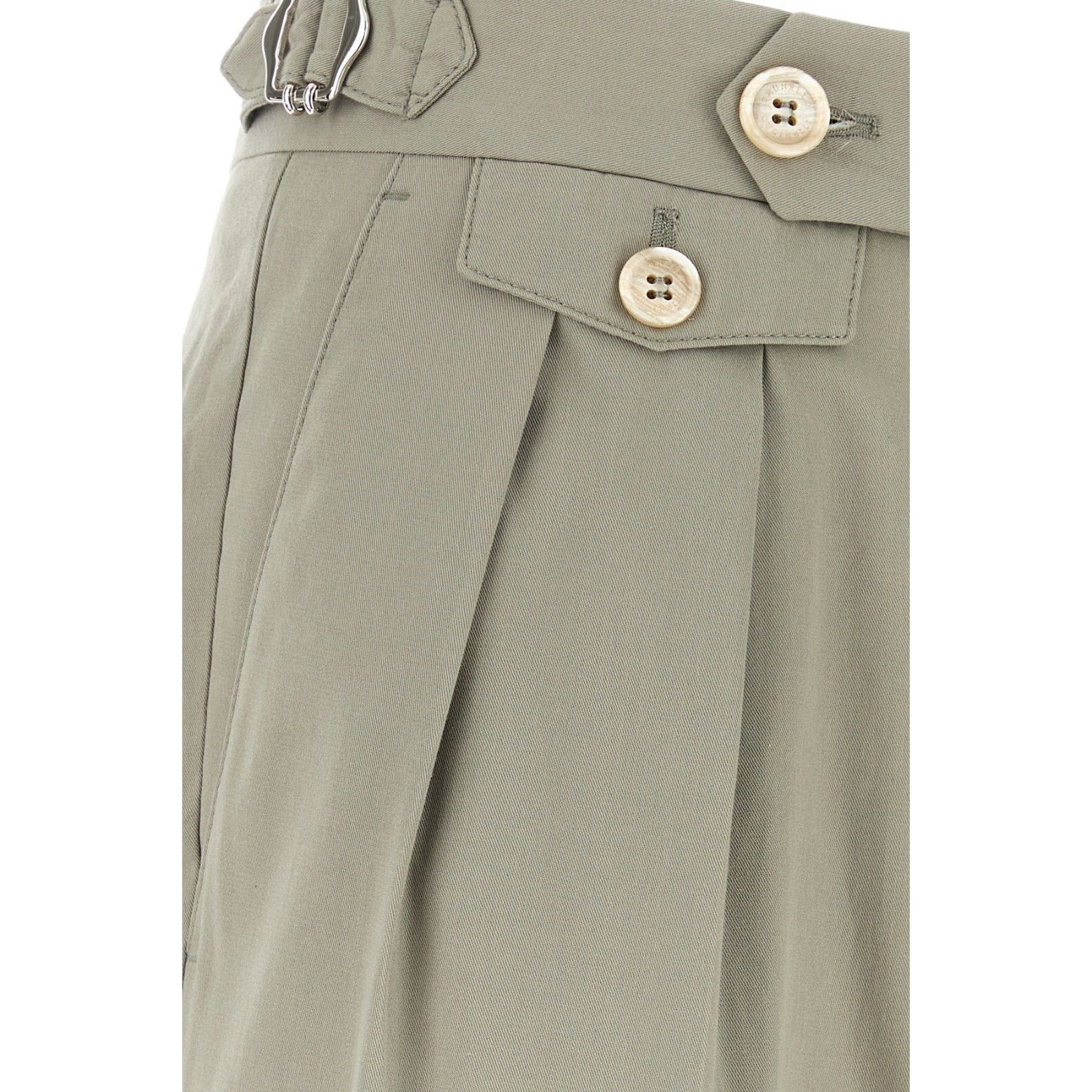 Brunello Cucinelli BRUNELLO CUCINELLI Gray Cotton Pants New & Authentic (Men's Size US 36 / EU 52 - 3 Thumbnail