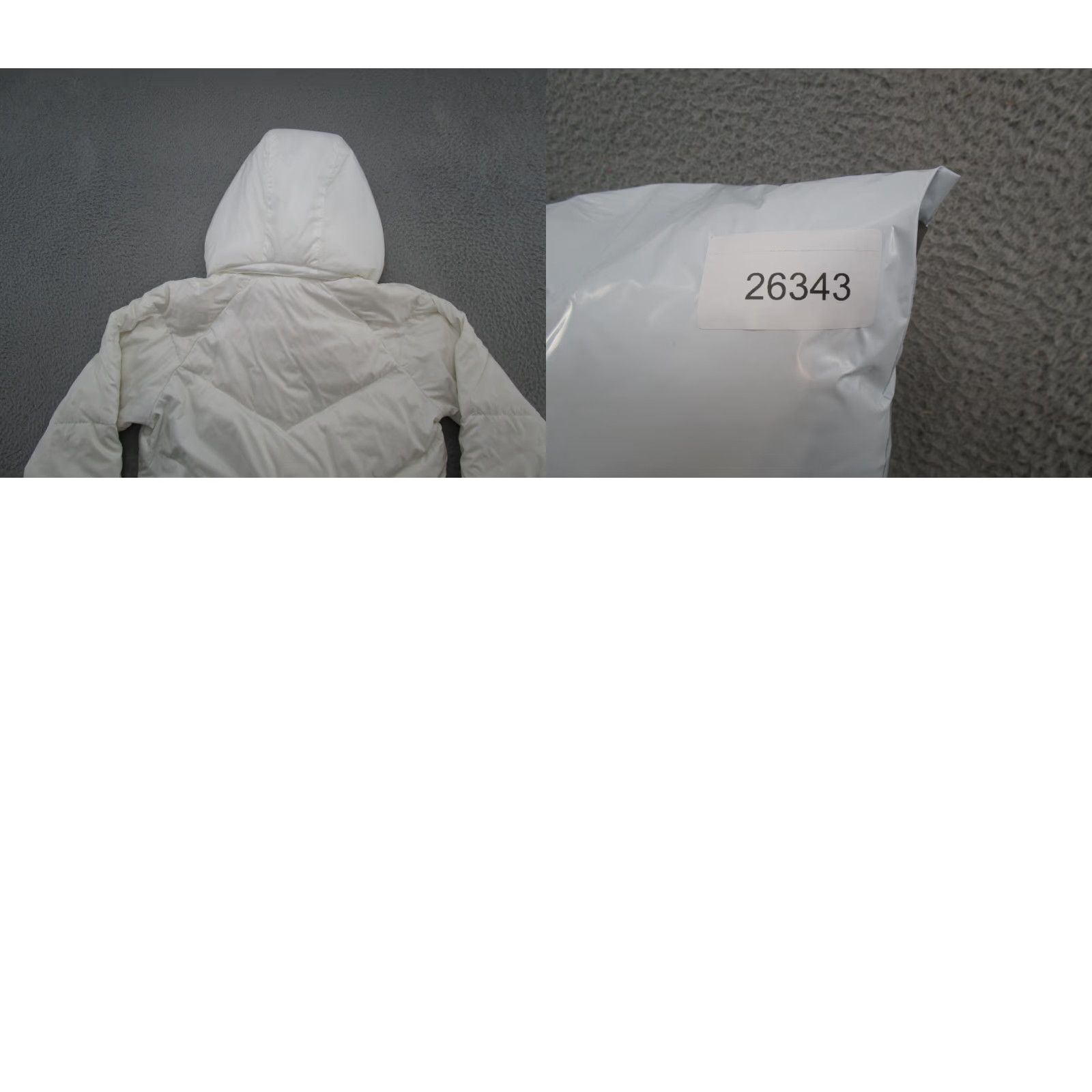 Nike VINTAGE Nike Sportswear Silver Tag Jacket Women's White Down Fill Puffer Size M Read Size M / US 6-8 / IT 42-44 - 9 Thumbnail