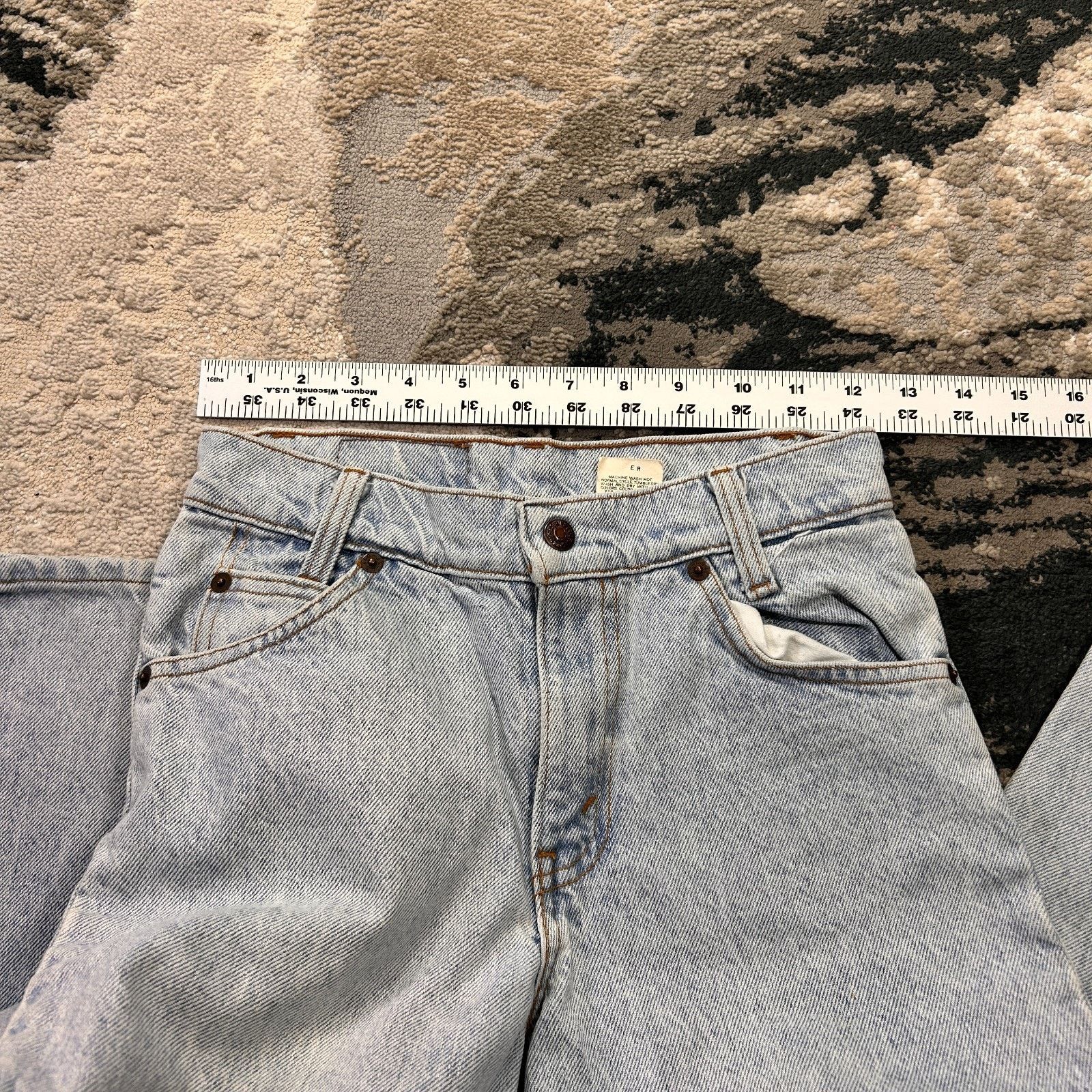 Levi's Levi's 560 VTG Jeans Womens 11 Blue Denim Cotton 1993 Size 26" / US 2 / IT 38 - 3 Thumbnail