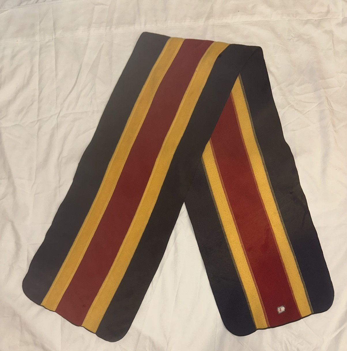Tommy Hilfiger TOMMY HILFIGER Color block Yellow/red/blue Scarf One Size Size ONE SIZE - 3 Thumbnail