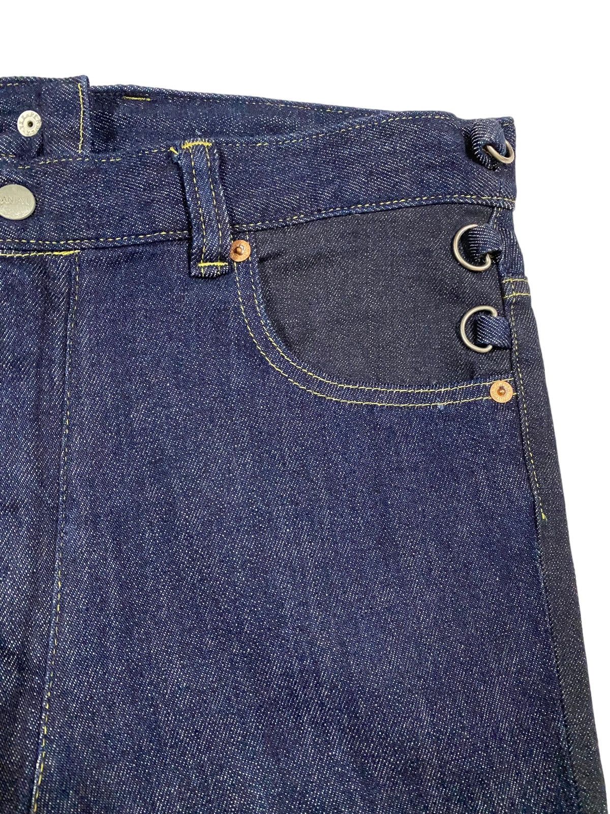 Comme des Garcons Homme Plus Ad2016🔥🔥Comme Des Garcons Ganryu Rise Zipper Design Indigo Size US 32 / EU 48 - 10 Thumbnail