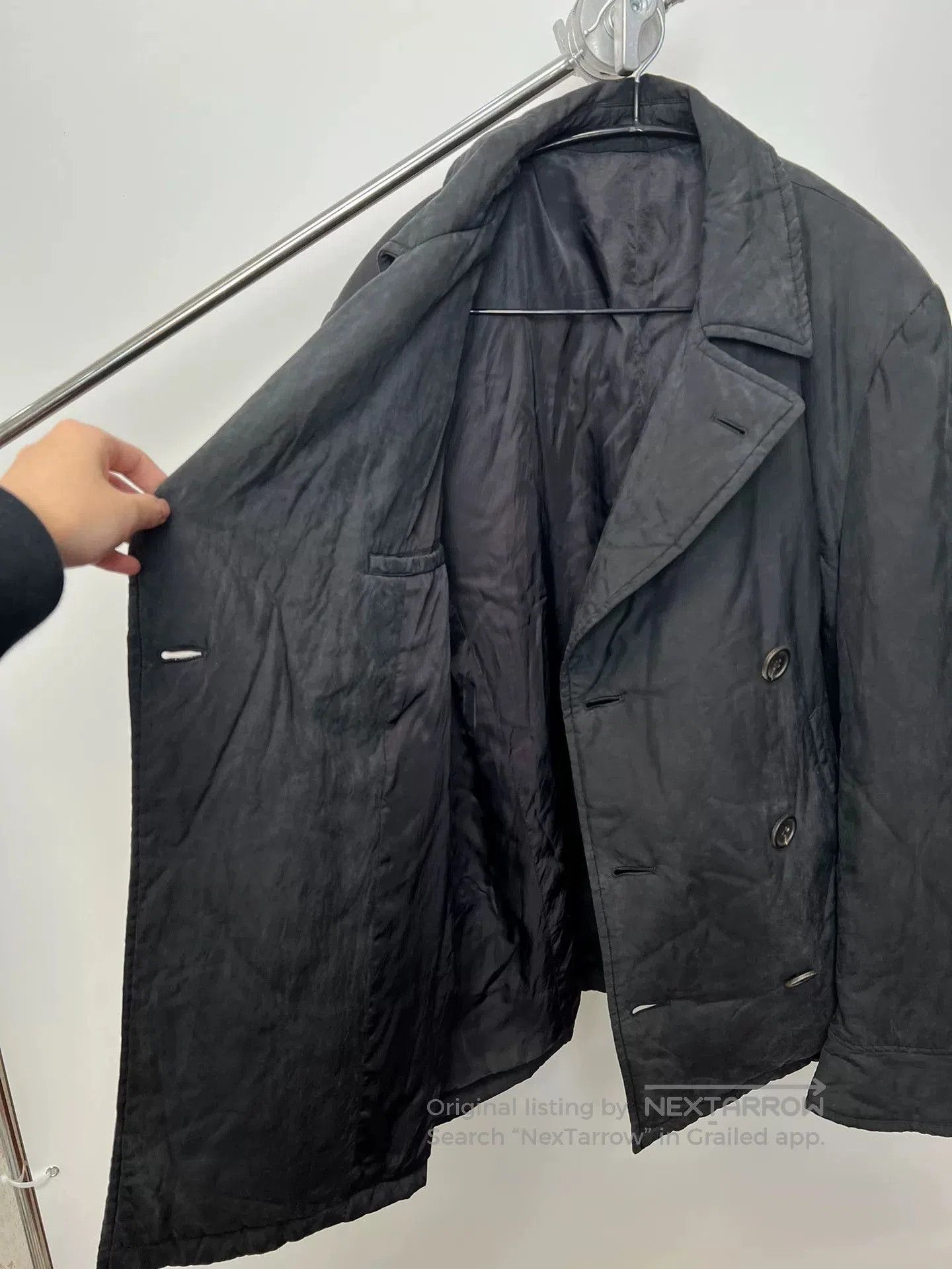 Yohji Yamamoto Yohji Yamamoto Black Cotton Jacket. Size US M / EU 48-50 / 2 - 8 Thumbnail
