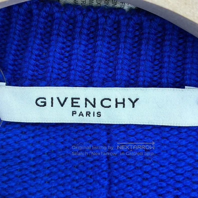 Givenchy Givenchy Blue star sweater - celebrity inspired Size US L / EU 52-54 / 3 - 3 Thumbnail