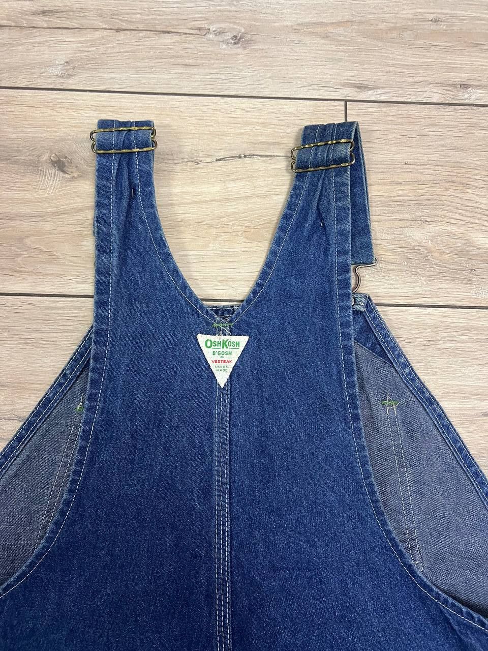 Oshkosh Vintage OshKosh Bgosh Denim Overalls 42x30 USA Union Vestbak Size US 42 / EU 58 - 8 Thumbnail